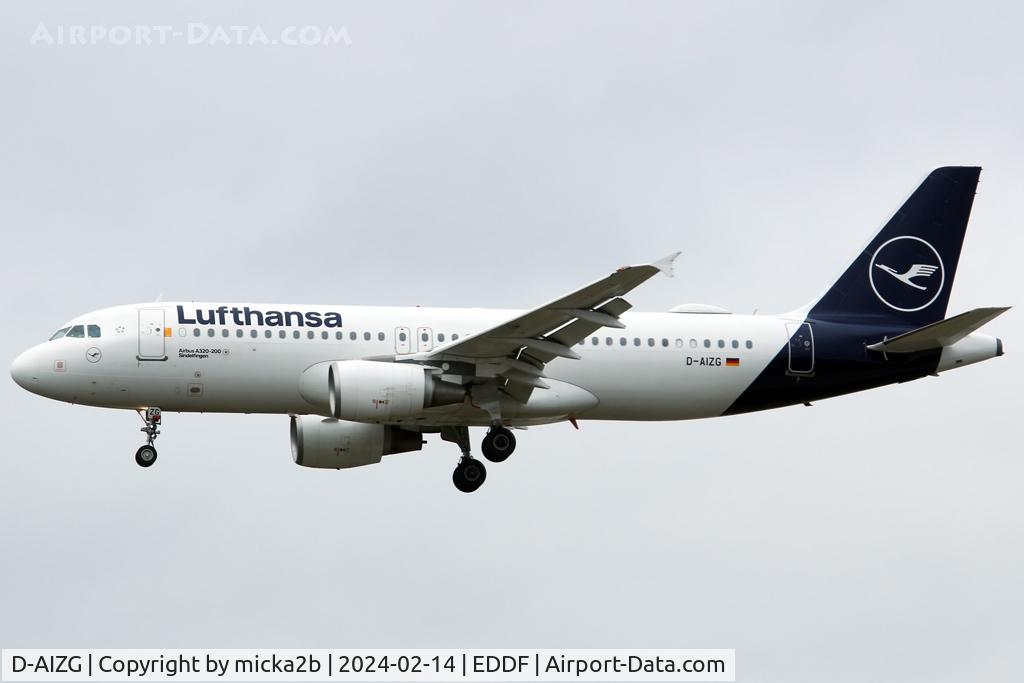 D-AIZG, 2010 Airbus A320-214 C/N 4324, Landing