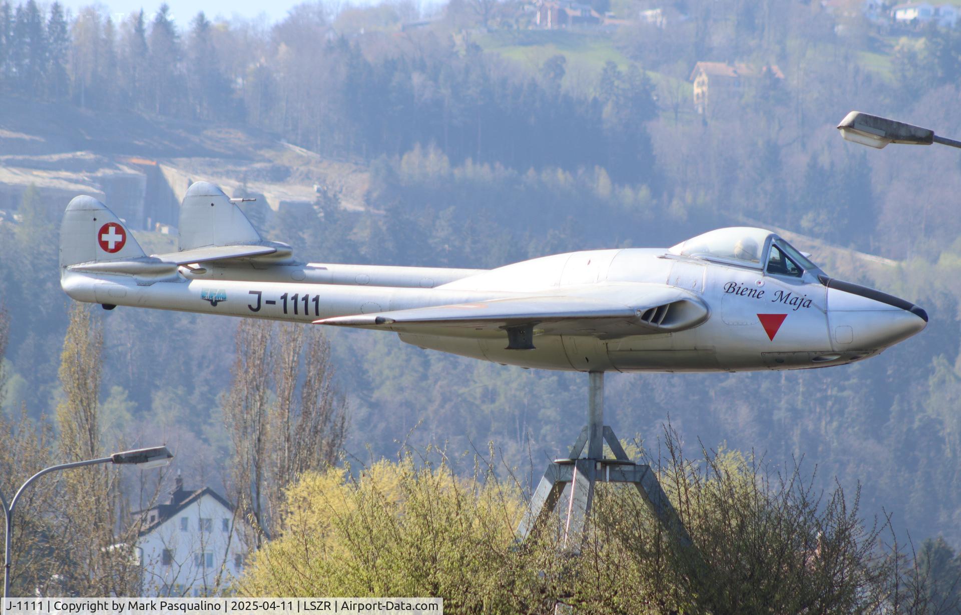 J-1111, De Havilland (FFA) Vampire FB.6 (DH-100) C/N 620, De Havilland Vampire FB.6 (DH-100)
