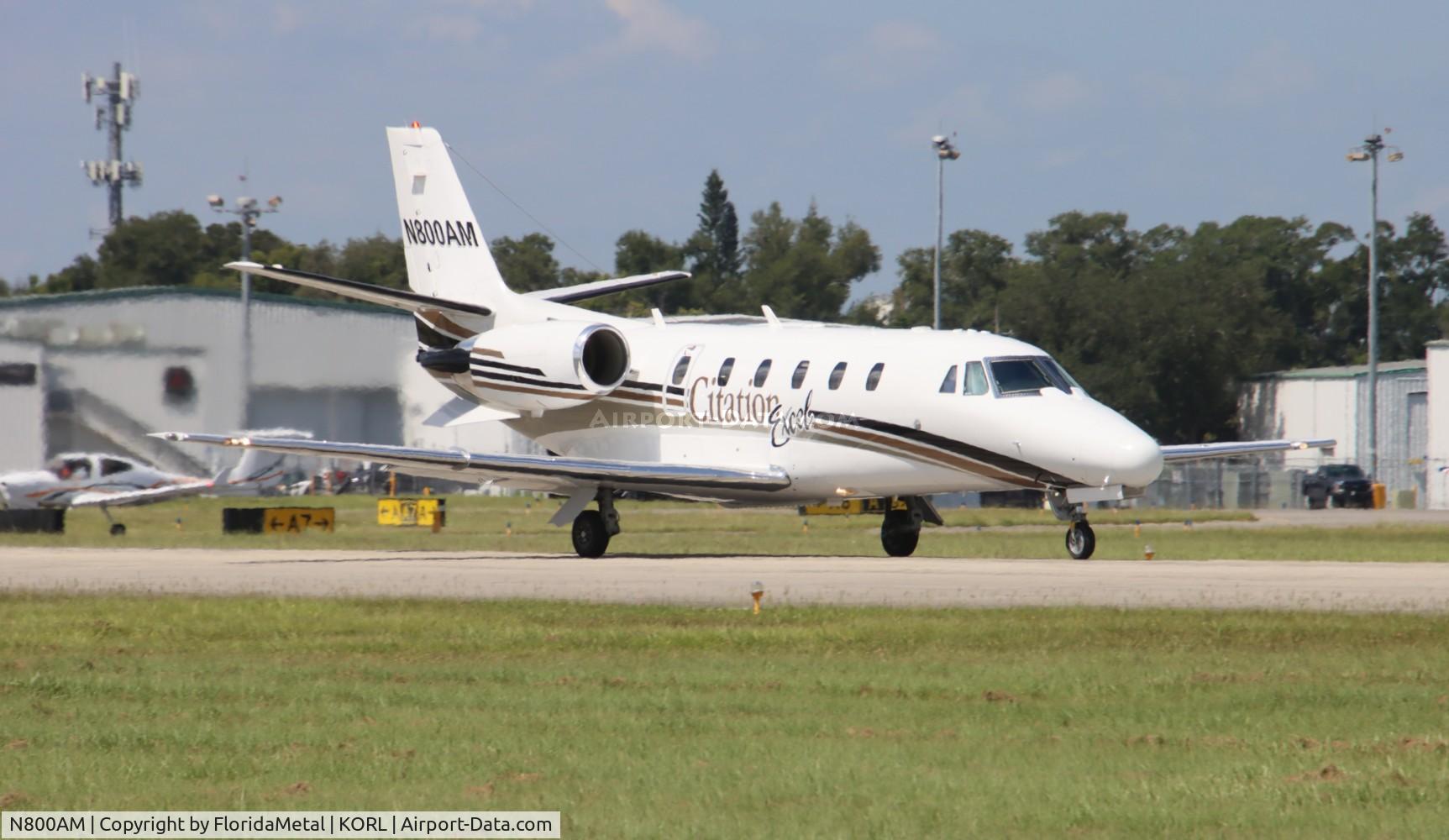 N800AM, 2001 Cessna 560XL Citation Excel C/N 560-5195, C560XL zx 