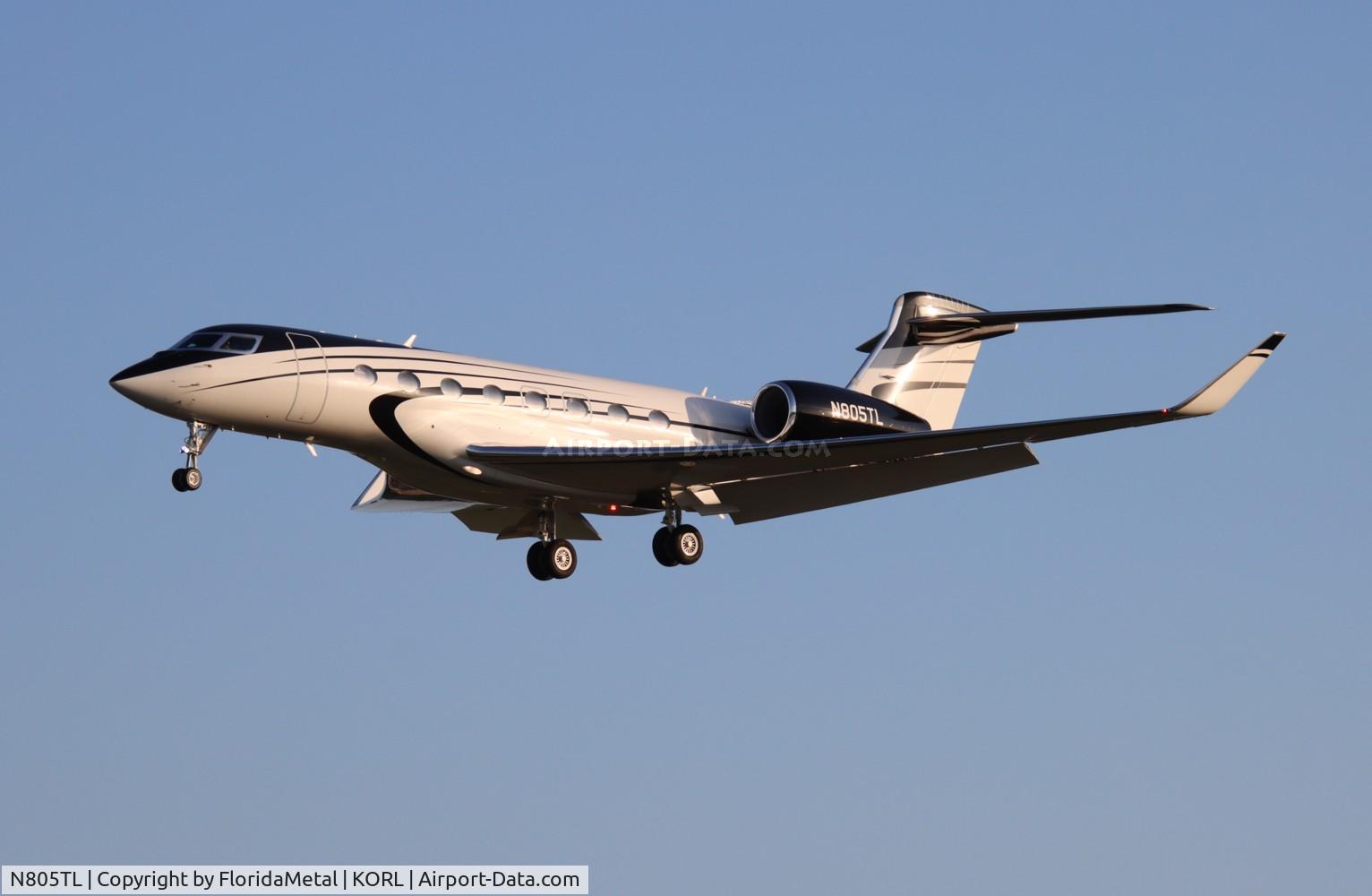 N805TL, 2020 Gulfstream GVI (G650ER) C/N 6434, G650 zx