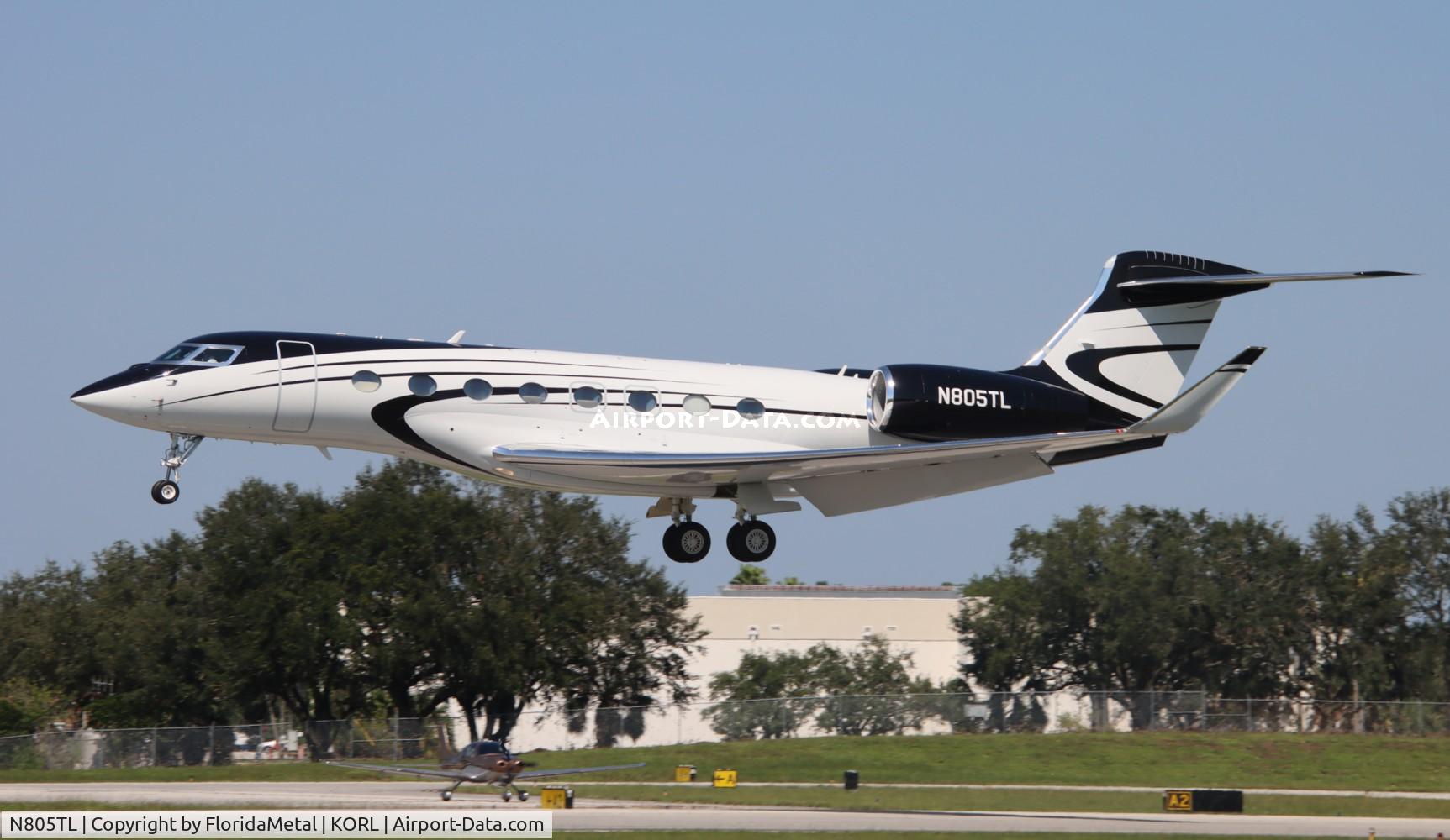 N805TL, 2020 Gulfstream GVI (G650ER) C/N 6434, G650 zx pwk-orl