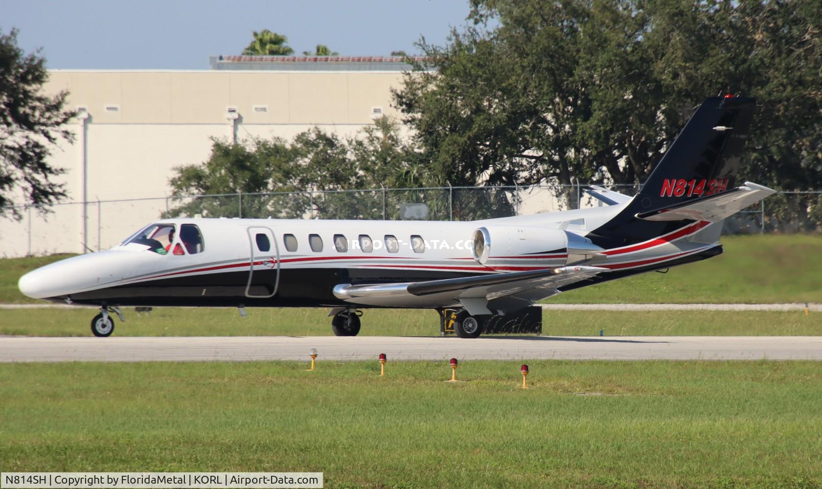 N814SH, 1997 Cessna 560 C/N 5600405, C560 zx orl-lnk