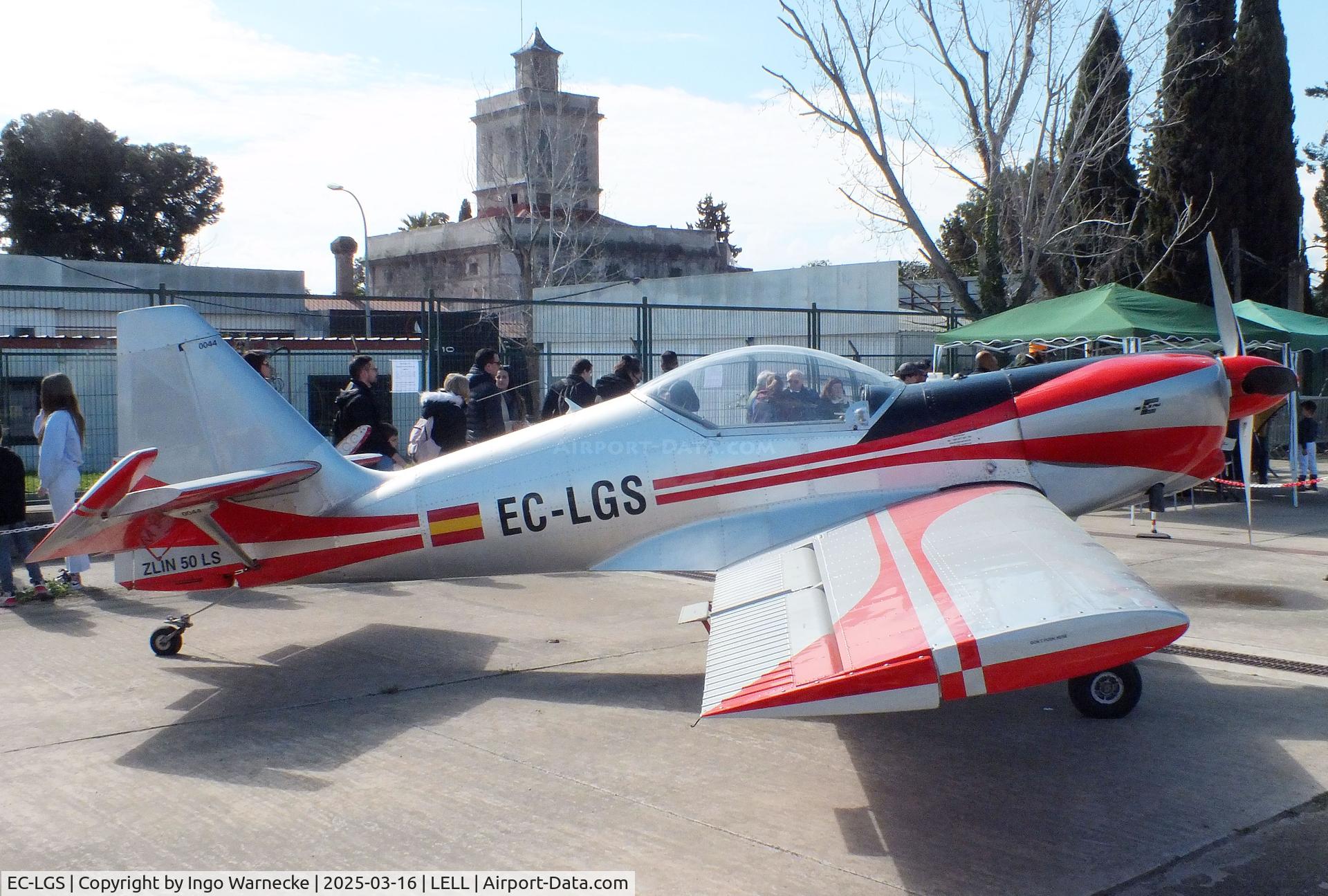 EC-LGS, 1986 Zlin Z-50LS C/N 0044, Zlin Z-50LS at the March 2025 FPAC Open Day at Sabadell Airport