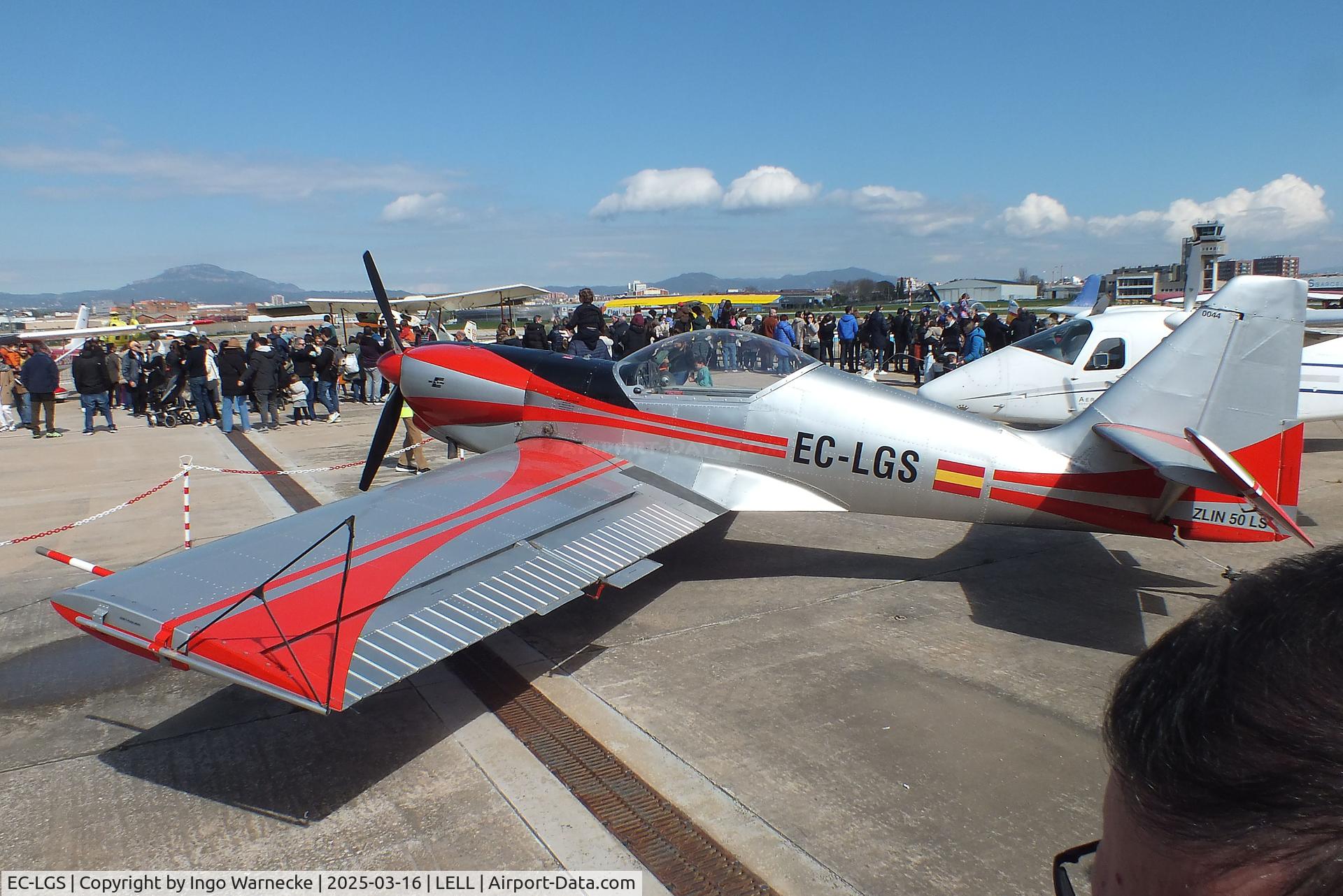 EC-LGS, 1986 Zlin Z-50LS C/N 0044, Zlin Z-50LS at the March 2025 FPAC Open Day at Sabadell Airport