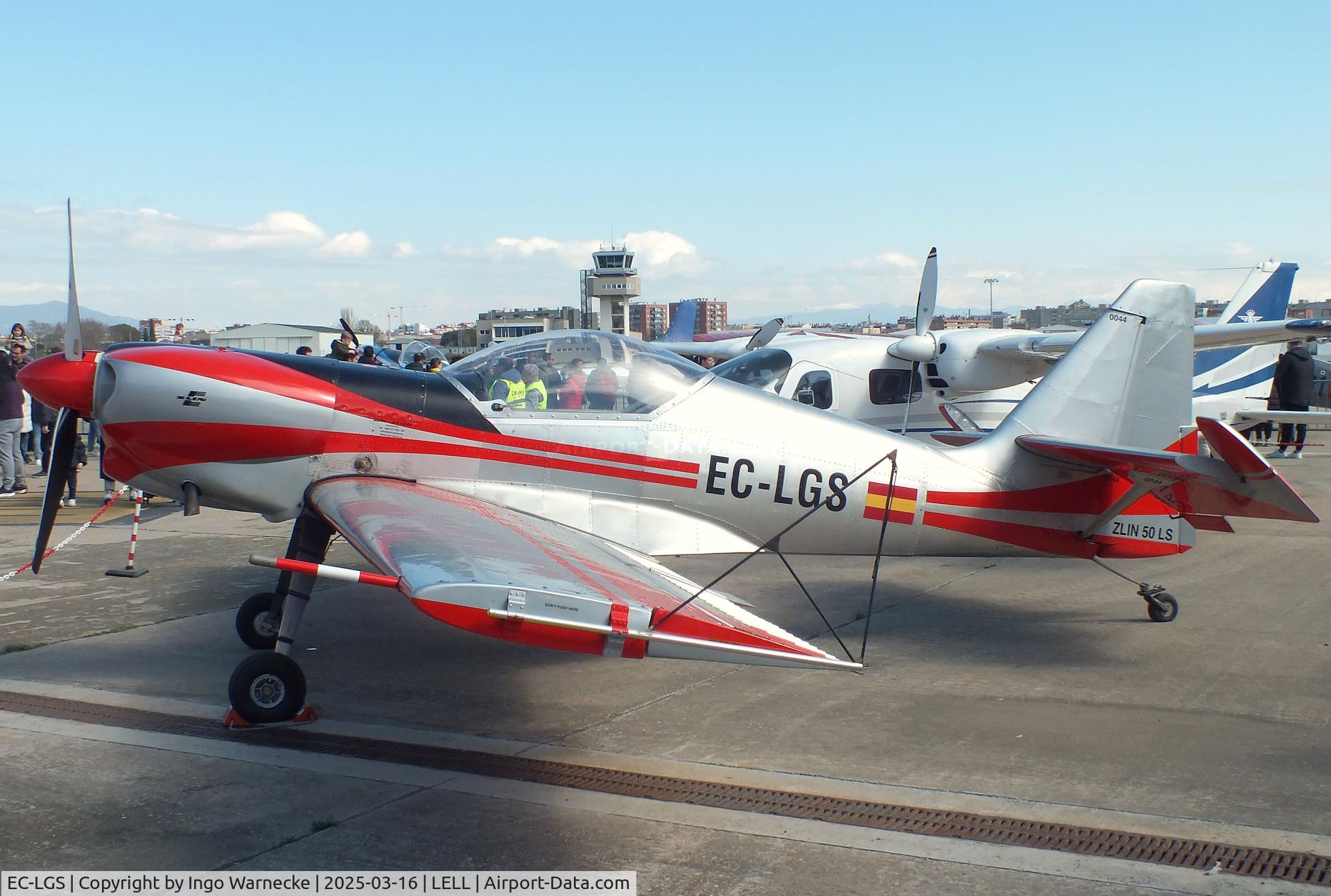 EC-LGS, 1986 Zlin Z-50LS C/N 0044, Zlin Z-50LS at the March 2025 FPAC Open Day at Sabadell Airport