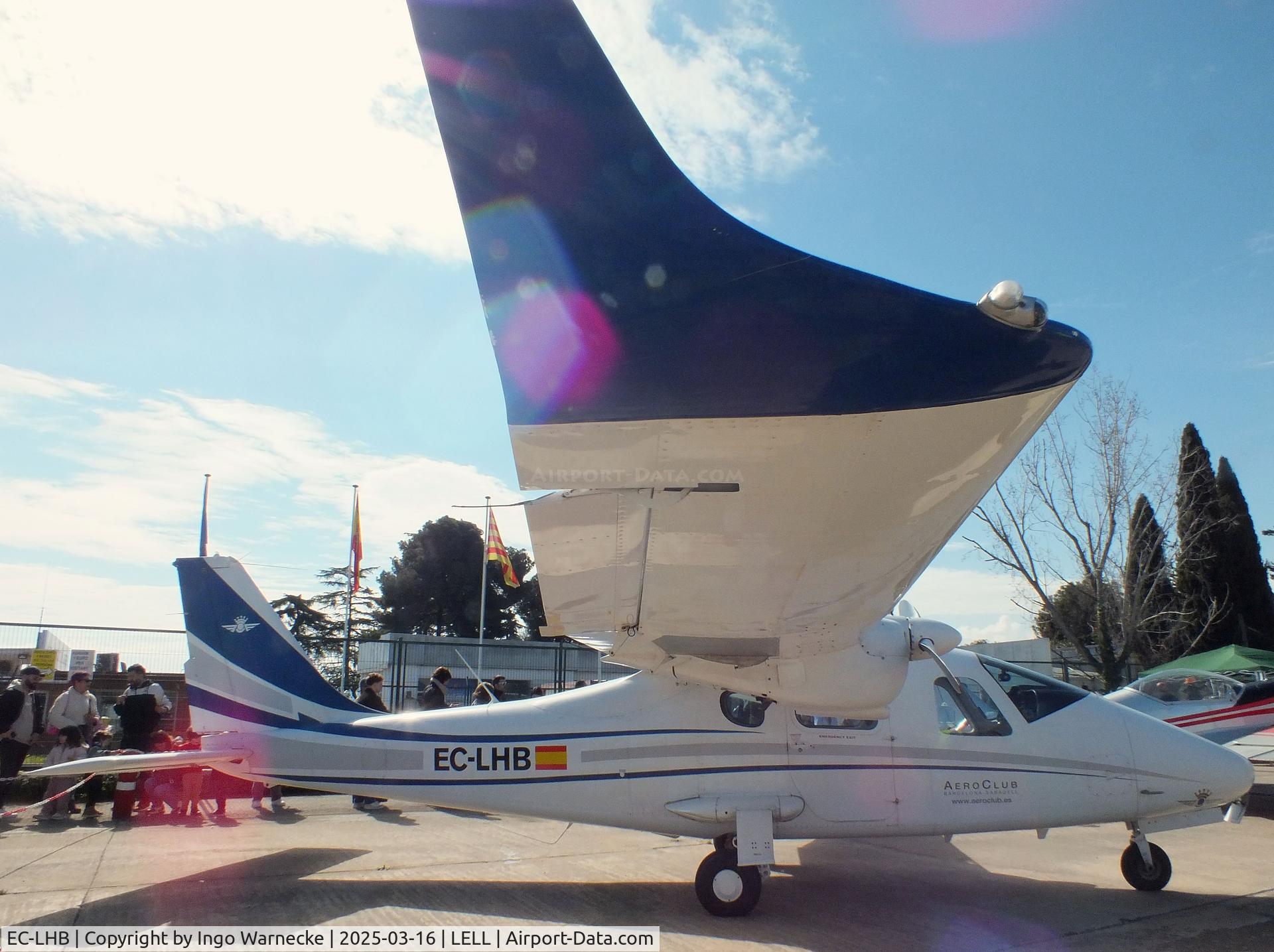 EC-LHB, 2010 Tecnam P-2006T C/N 024, Tecnam P2006T at the March 2025 FPAC Open Day at Sabadell Airport