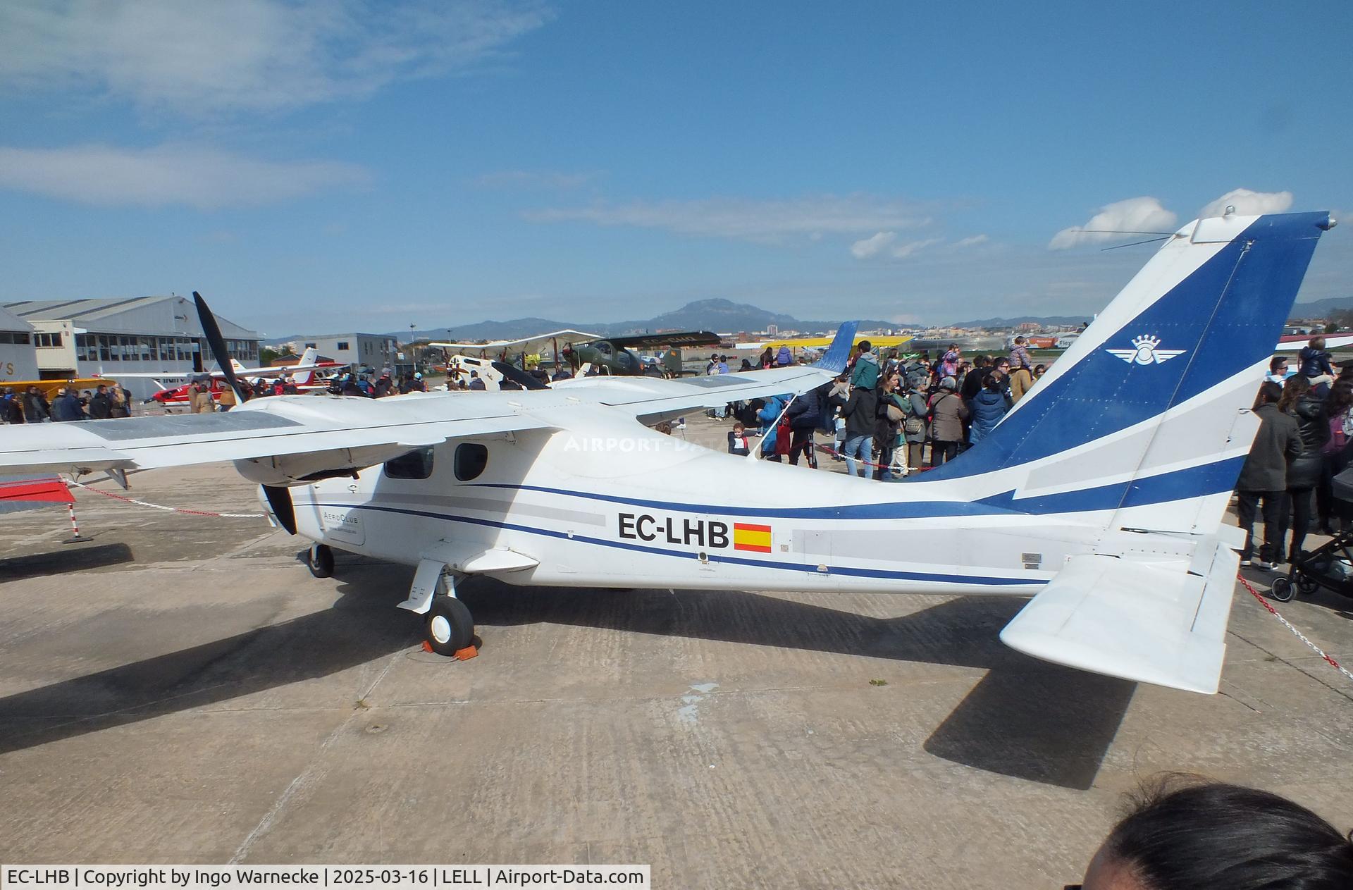 EC-LHB, 2010 Tecnam P-2006T C/N 024, Tecnam P2006T at the March 2025 FPAC Open Day at Sabadell Airport