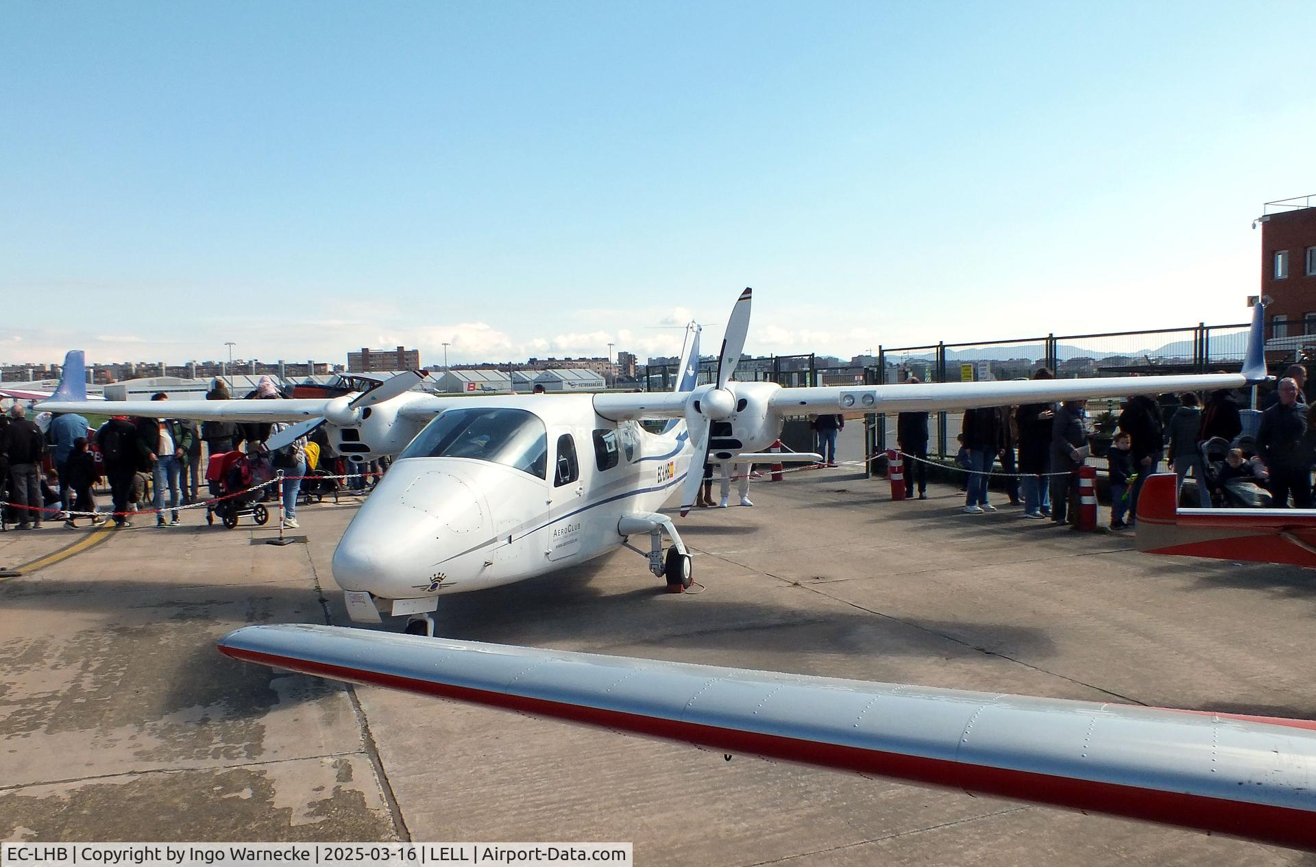 EC-LHB, 2010 Tecnam P-2006T C/N 024, Tecnam P2006T at the March 2025 FPAC Open Day at Sabadell Airport