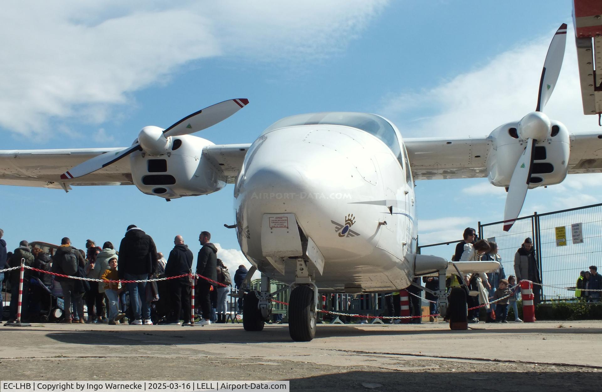 EC-LHB, 2010 Tecnam P-2006T C/N 024, Tecnam P2006T at the March 2025 FPAC Open Day at Sabadell Airport