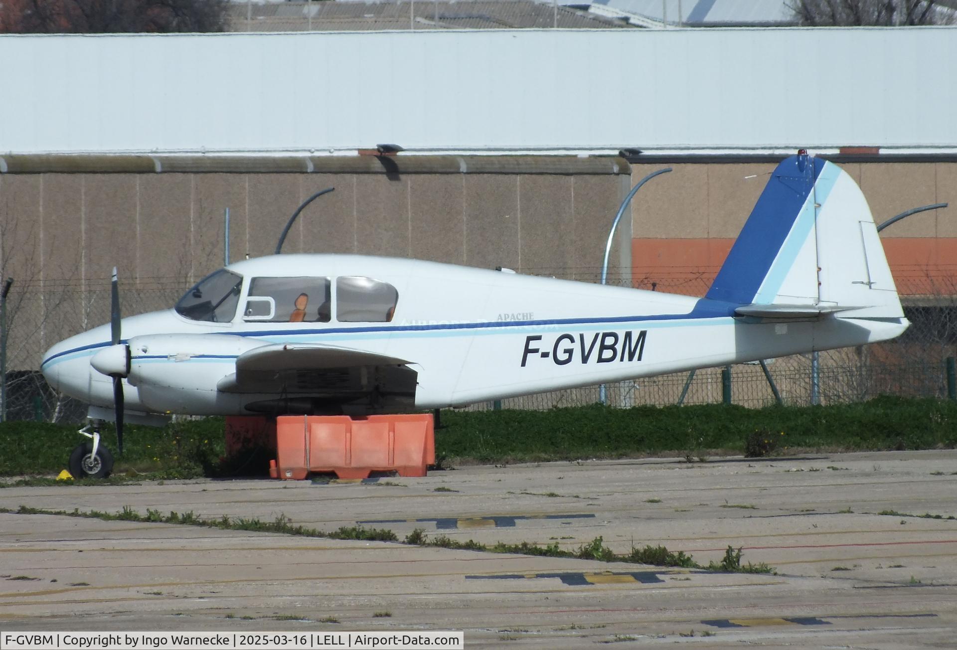 F-GVBM, 1963 Piper PA-23 Apache C/N 23-618, Piper PA-23 Apache during the March 2025 FPAC Open Day at Sabadell Airport