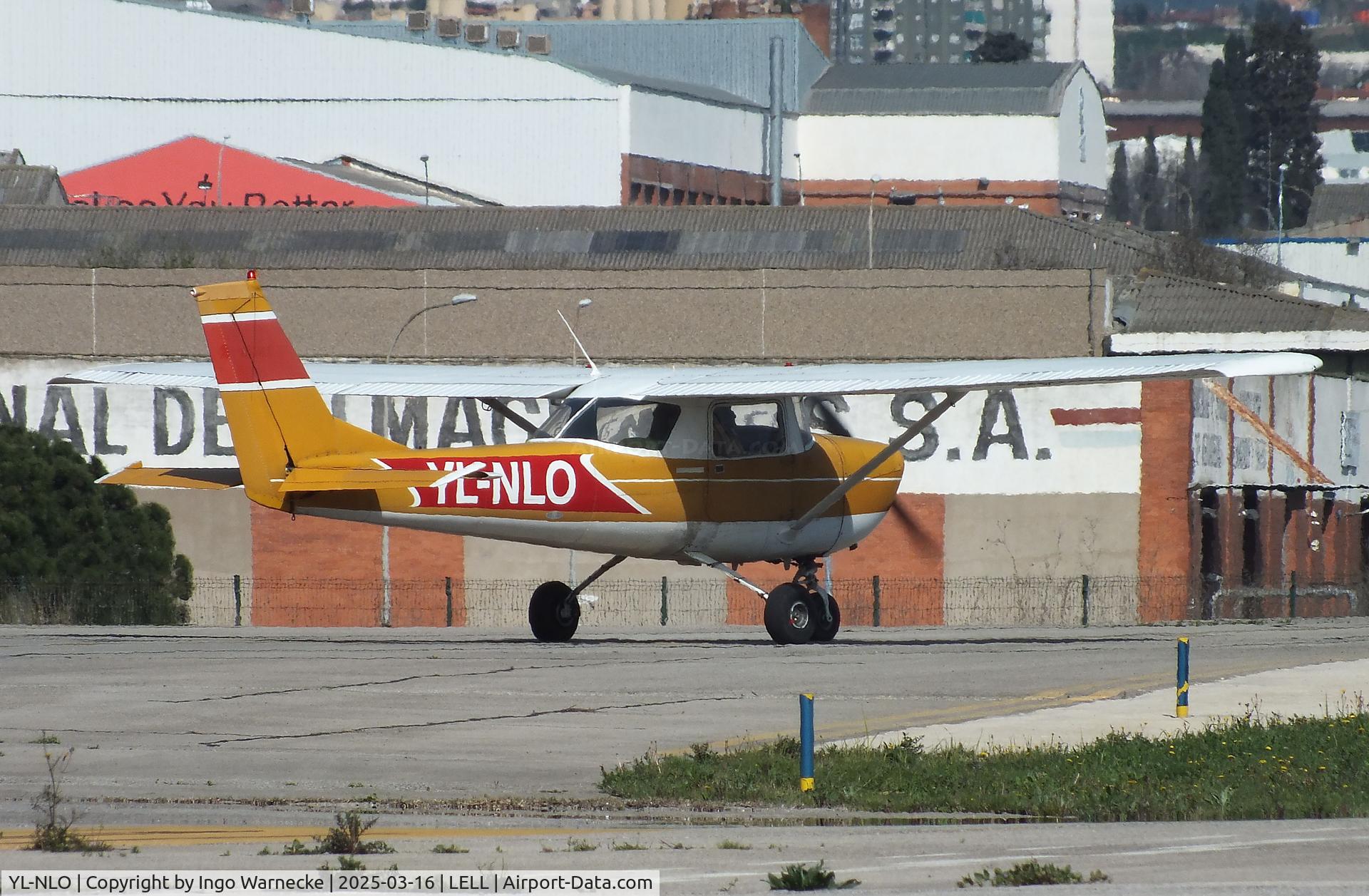 YL-NLO, 1969 Reims F150J C/N F150-0476, Cessn (Reims) F150J during the March 2025 FPAC Open Day at Sabadell Airport