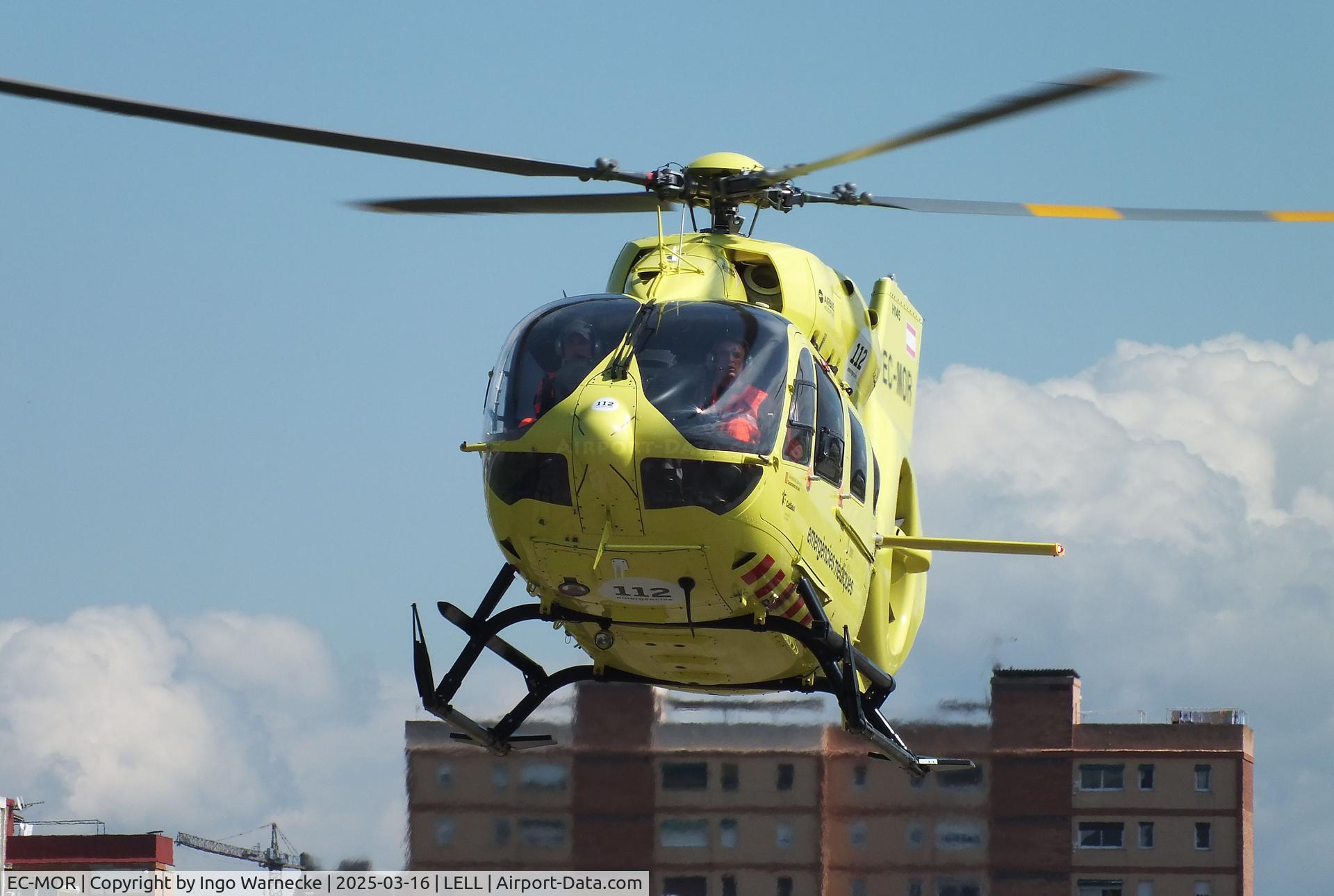 EC-MOR, 2016 Airbus Helicopters H-145 C/N 20076, Airbus Helicopters H145 EMS-helicoper of Eliance during the March 2025 FPAC Open Day at Sabadell Airport