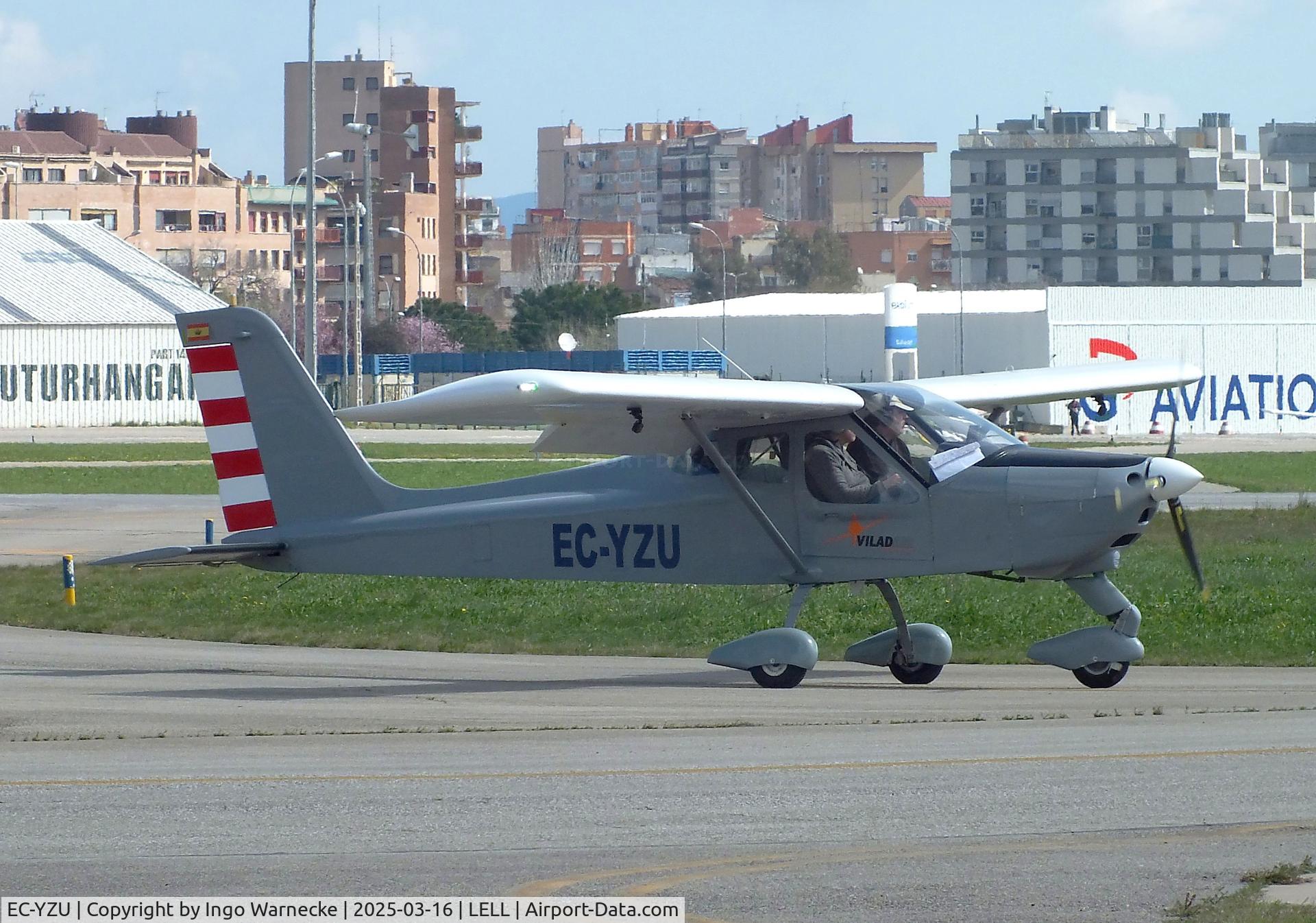 EC-YZU, Tecnam P-92 Echo C/N 99101-1375, Tecnam P92 Echo during the March 2025 FPAC Open Day at Sabadell Airport