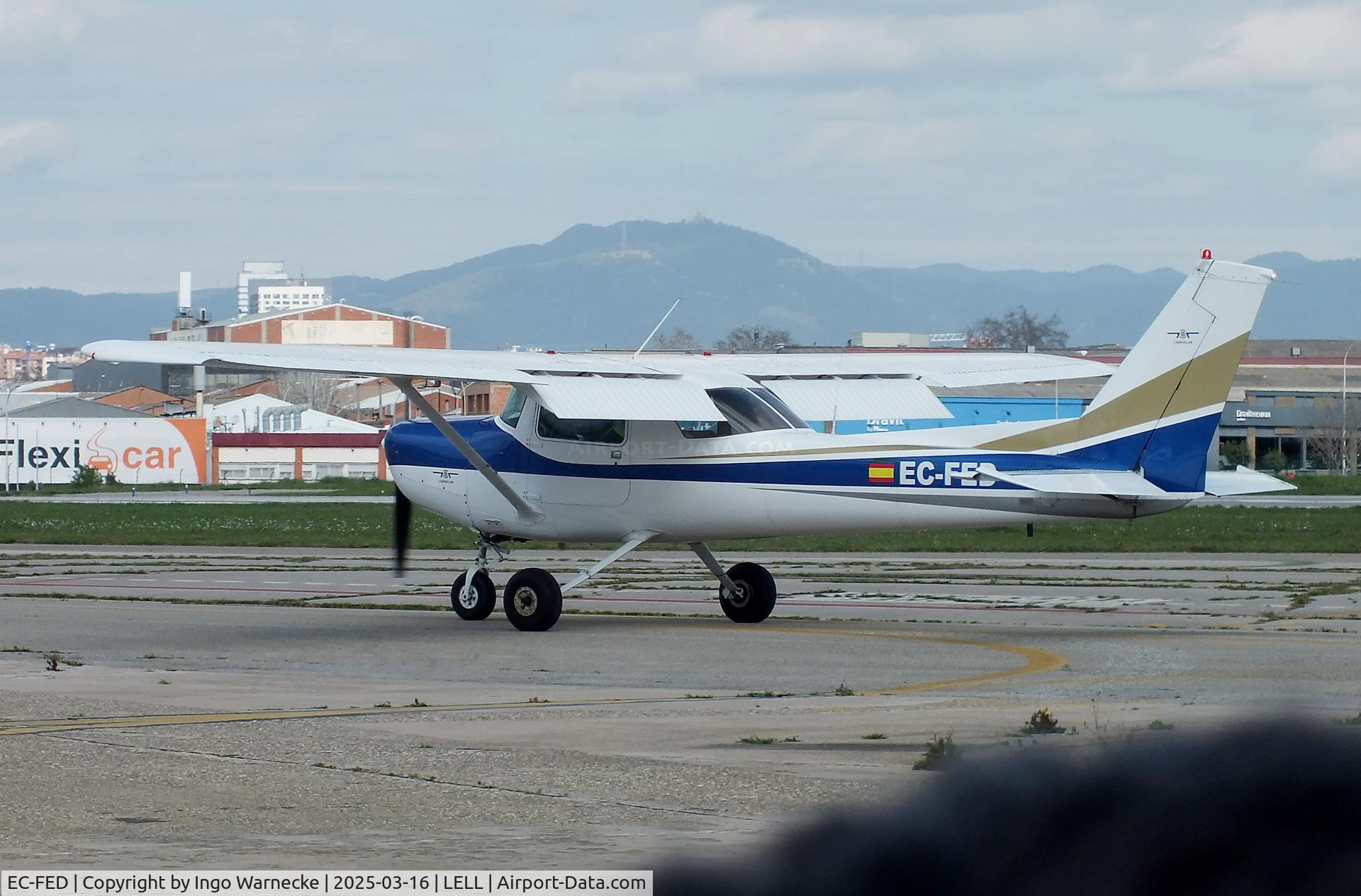 EC-FED, Cessna 152 C/N 15283528, Cessna 152 during the March 2025 FPAC Open Day at Sabadell Airport