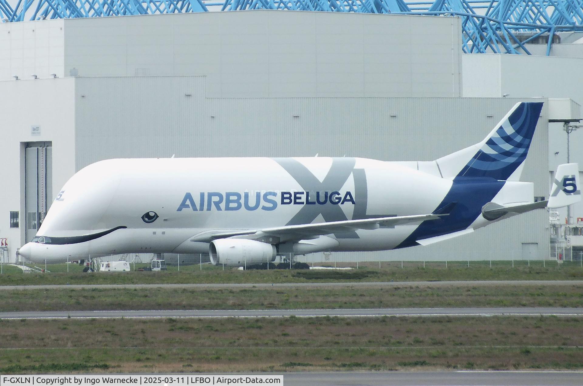F-GXLN, 2021 Airbus A330-743L Beluga XL C/N 2027, Airbus A330-743L Beluga XL at the Airbus production plant at Toulouse Blagnac airport