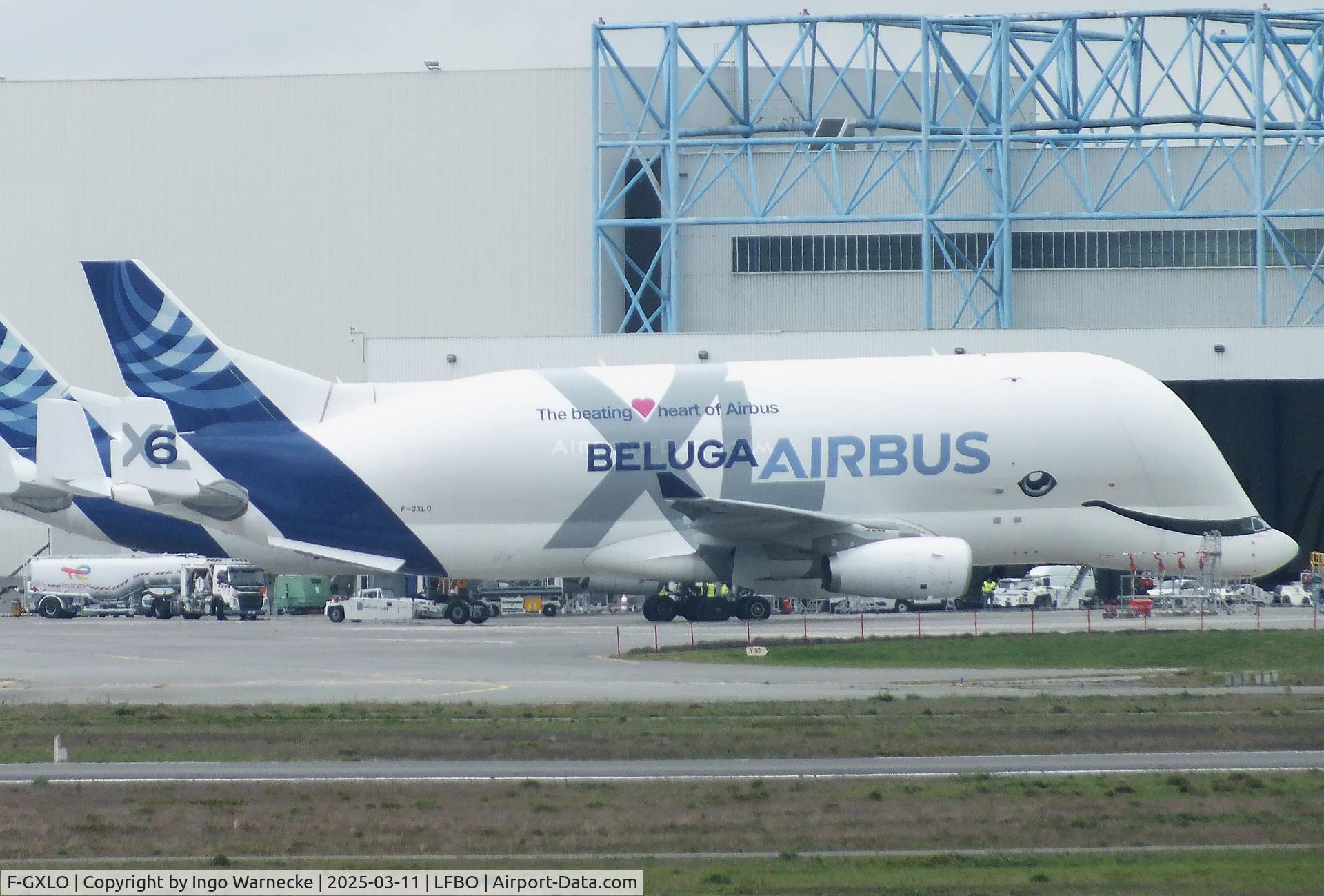 F-GXLO, 2023 Airbus A330-743L Beluga XL C/N 2041, Airbus A330-743L Beluga XL at the Airbus production plant at Toulouse Blagnac airport