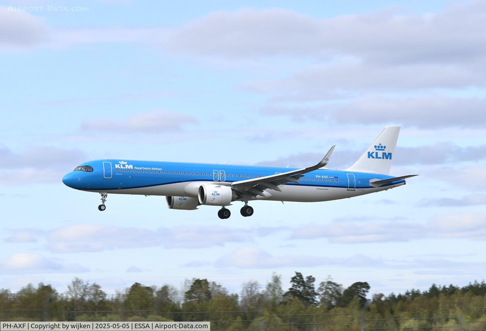 PH-AXF, 2024 Airbus Airbus A321-252NX C/N 12472, Rwy 26