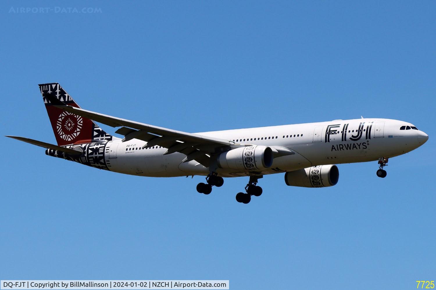 DQ-FJT, 2013 Airbus A330-243 C/N 1394, In from NAN as FJ451