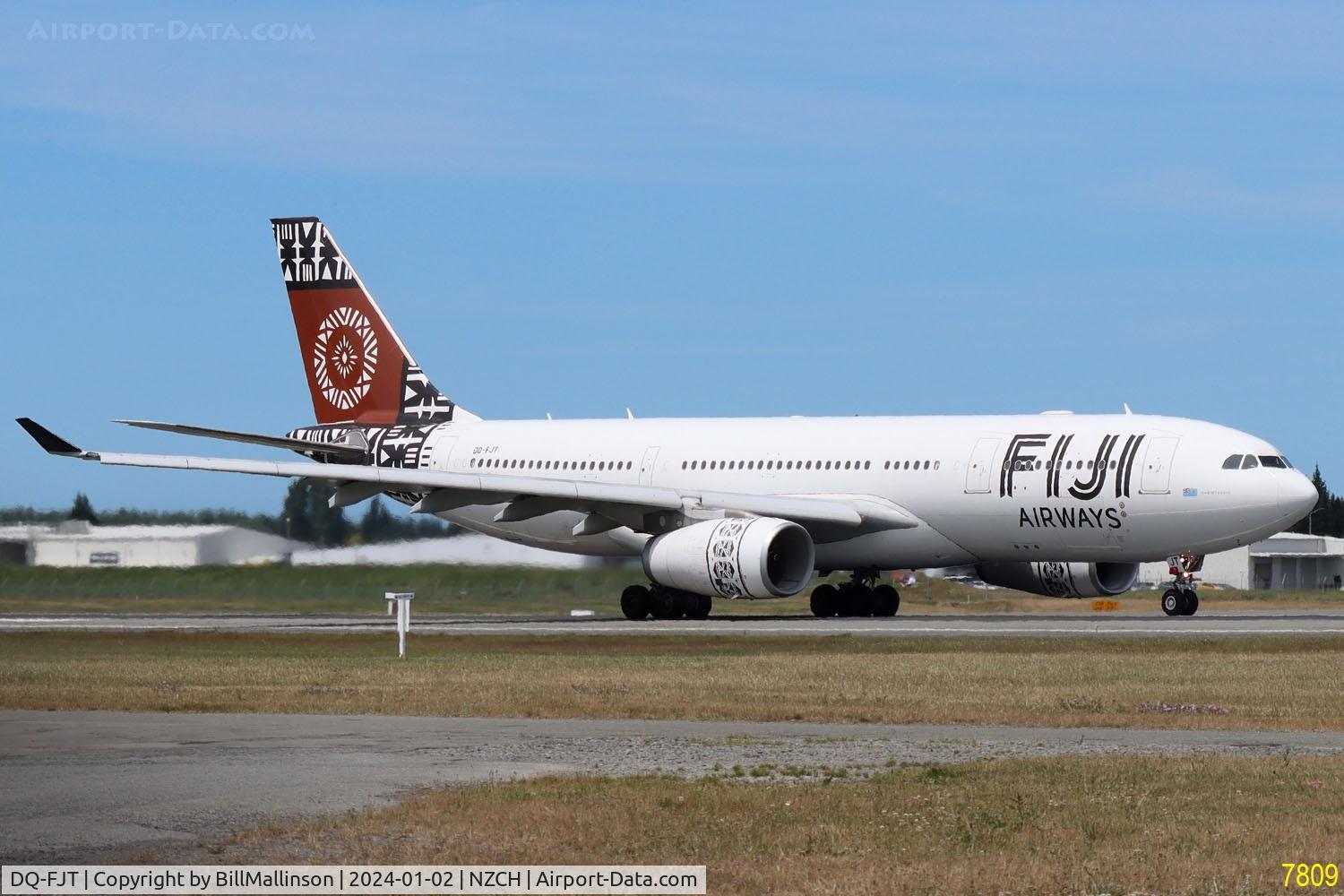 DQ-FJT, 2013 Airbus A330-243 C/N 1394, FJ450 to NAN