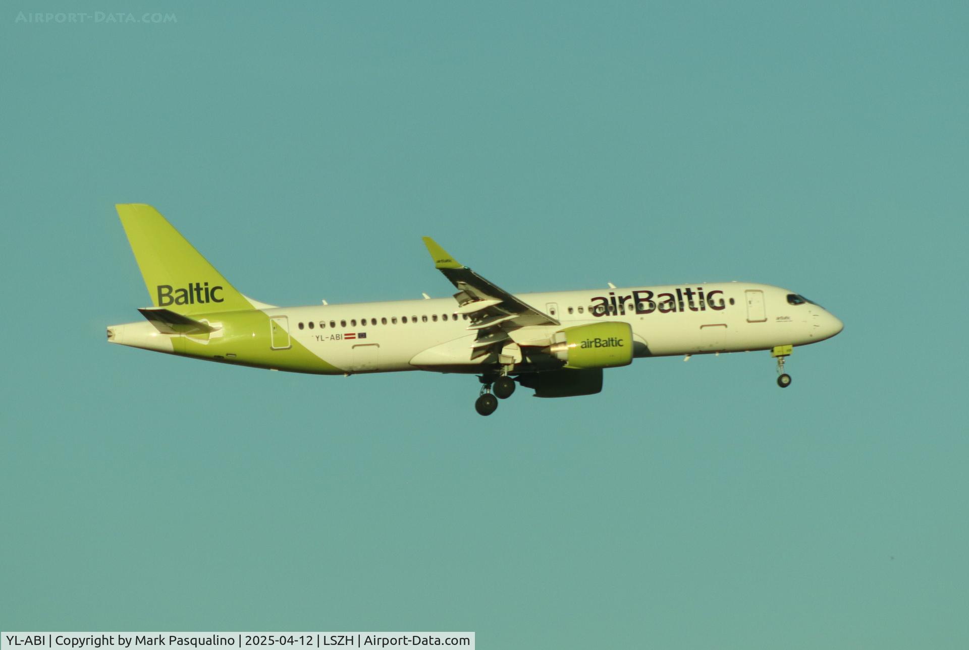 YL-ABI, 2022 Airbus Canada A220-300 C/N 55163, Airbus A220-371