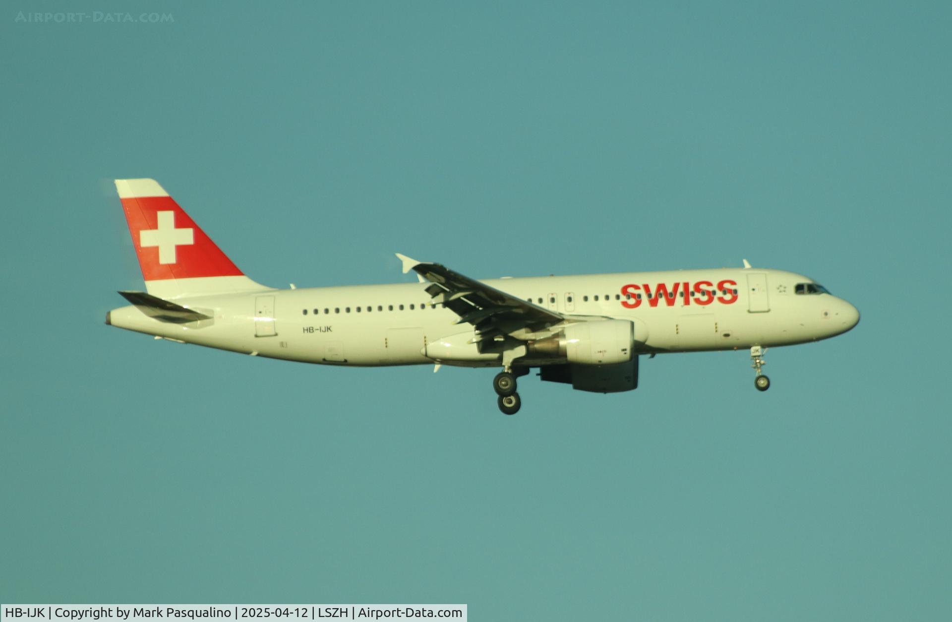 HB-IJK, 1996 Airbus A320-214 C/N 596, Airbus A320-214