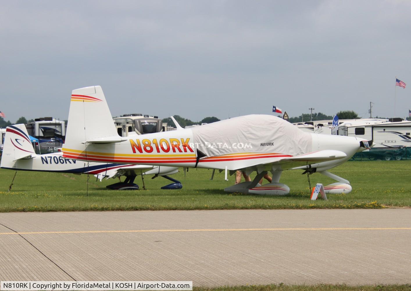 N810RK, 2019 Vans RV-10 C/N 1341, RV-10 zx