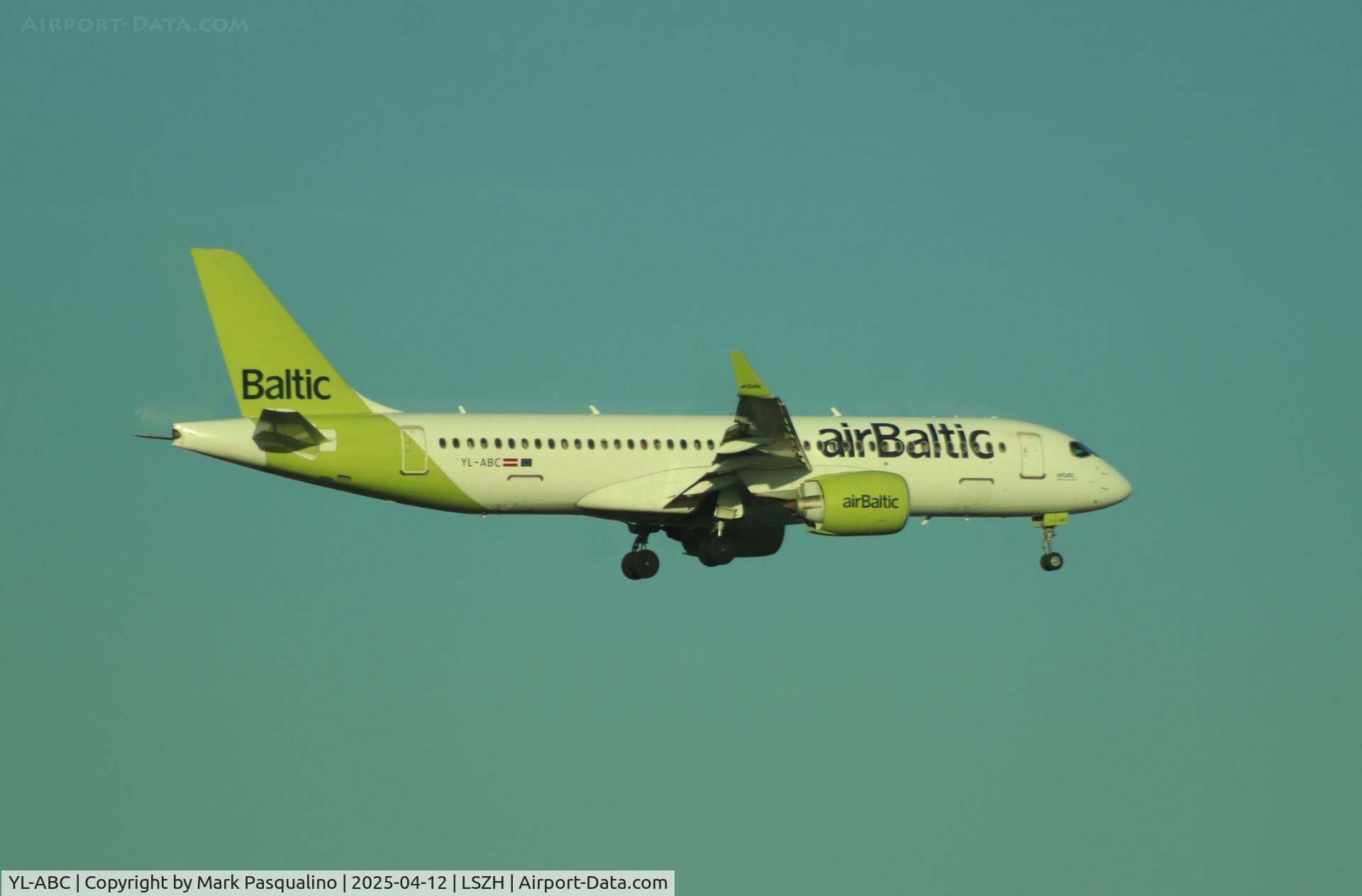 YL-ABC, 2021 Airbus A220-300 C/N 55127, Airbus A220-371