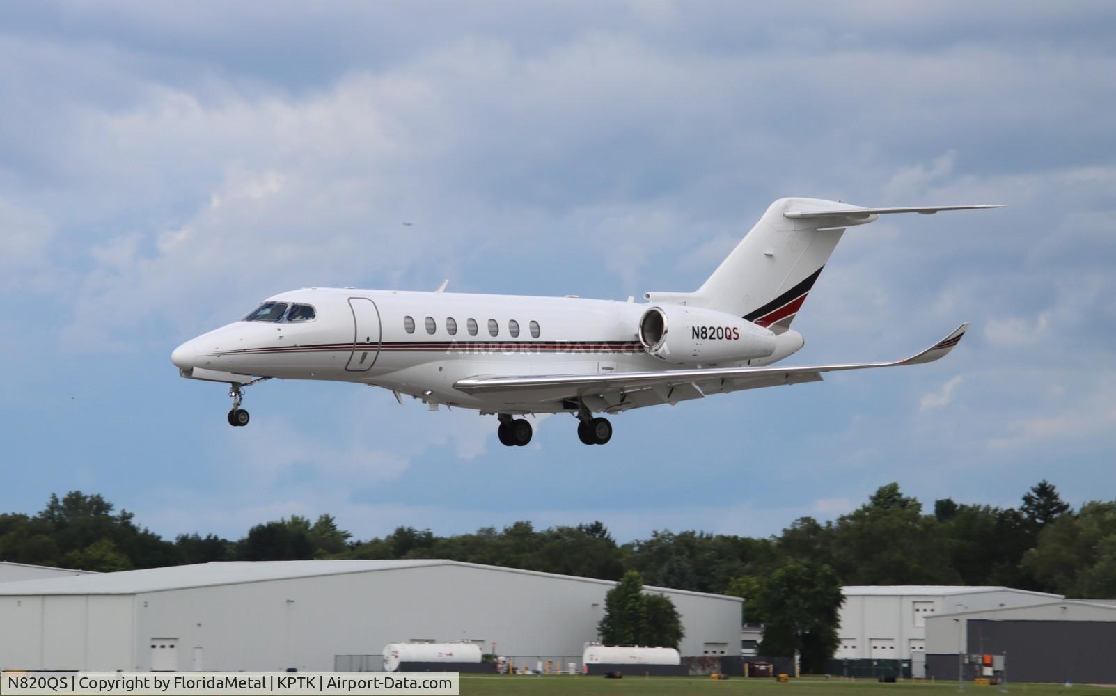 N820QS, 2021 Textron Aviation (Cessna) 700 (Citation Longitude) C/N 700-0057, C700 zx luk-ptk
