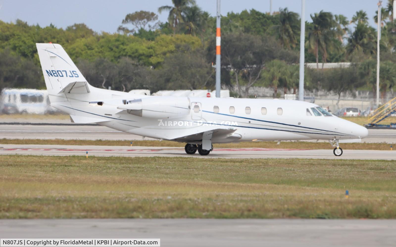 N807JS, 2003 Cessna 560XL Citation Excel C/N 560-5354, C560XL zx ocf-pbi