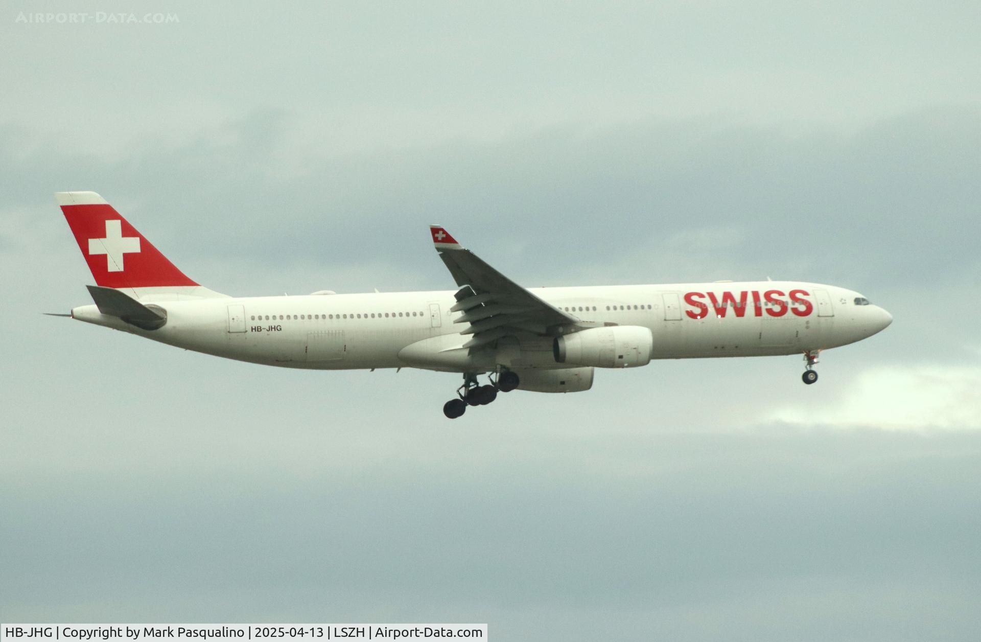 HB-JHG, 2010 Airbus A330-343X C/N 1101, Airbus A330-343X
