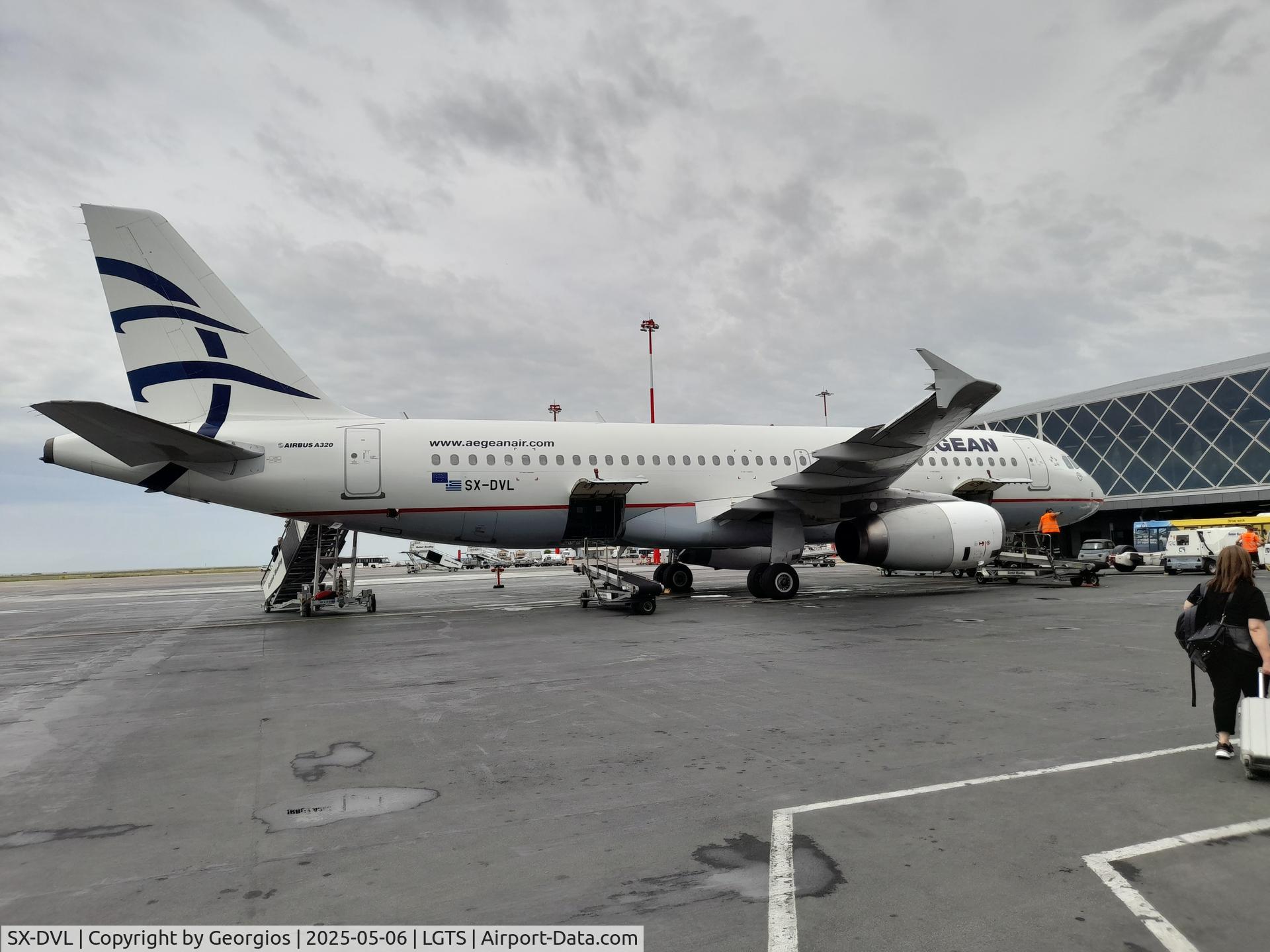SX-DVL, 2008 Airbus A320-232 C/N 3423, Flight to ATH