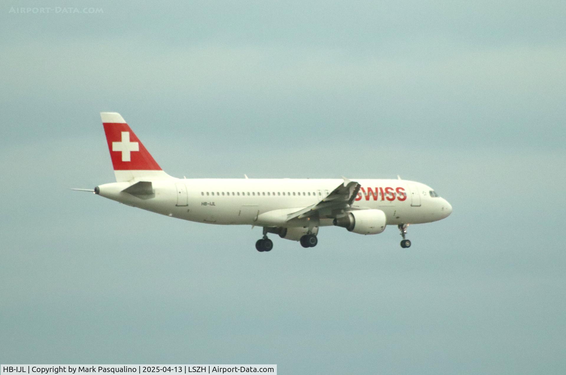 HB-IJL, 1996 Airbus A320-214 C/N 603, Airbus A320-214