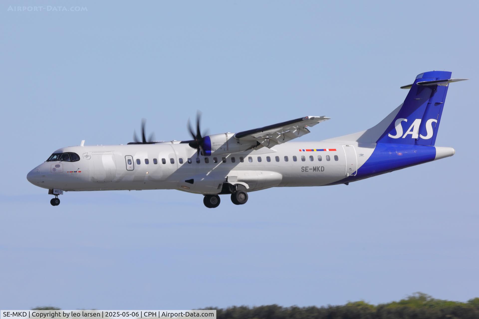 SE-MKD, 2016 ATR 72-600 C/N 1331, Copenhagen 6.5.2025