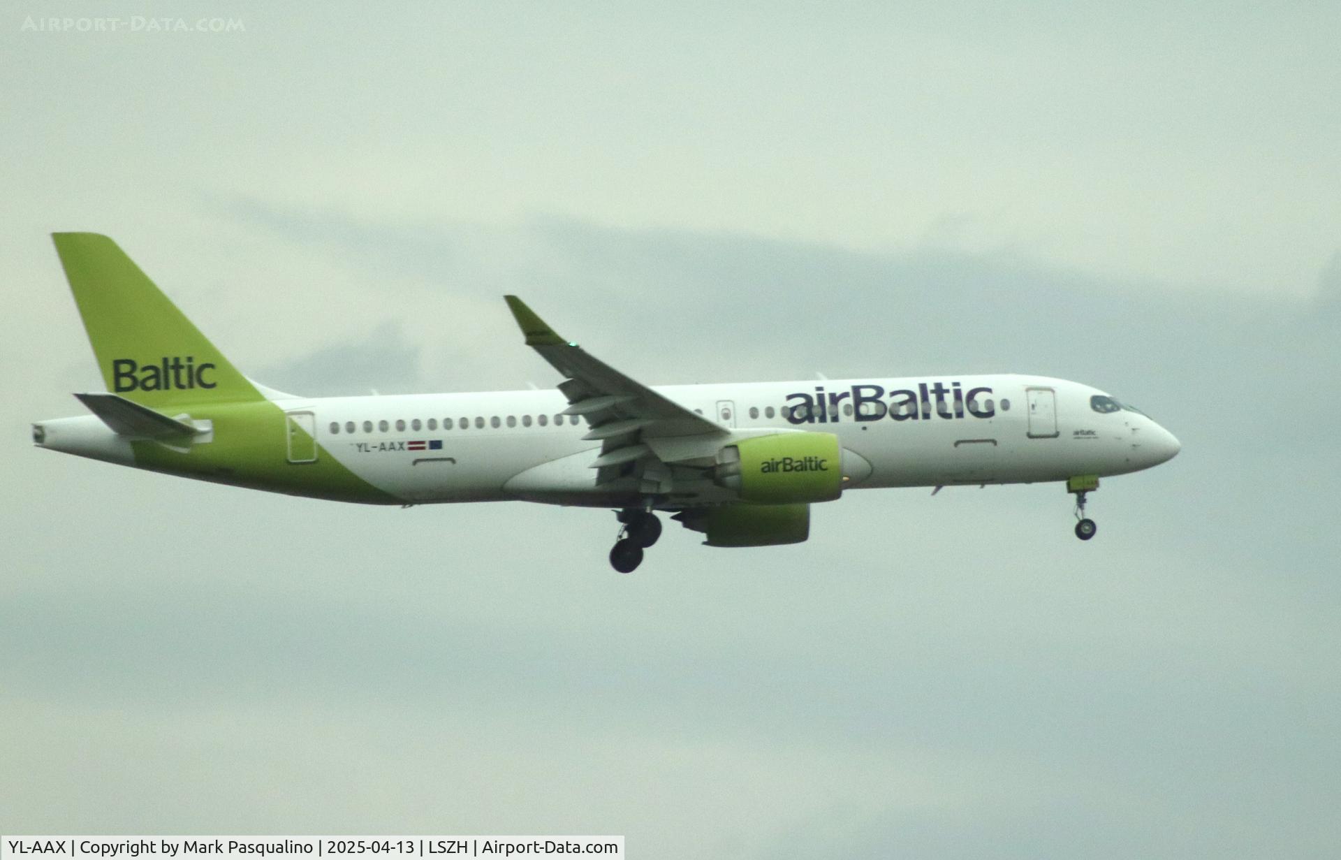 YL-AAX, 2020 Airbus A220-300 C/N 55094, Airbus A220-371