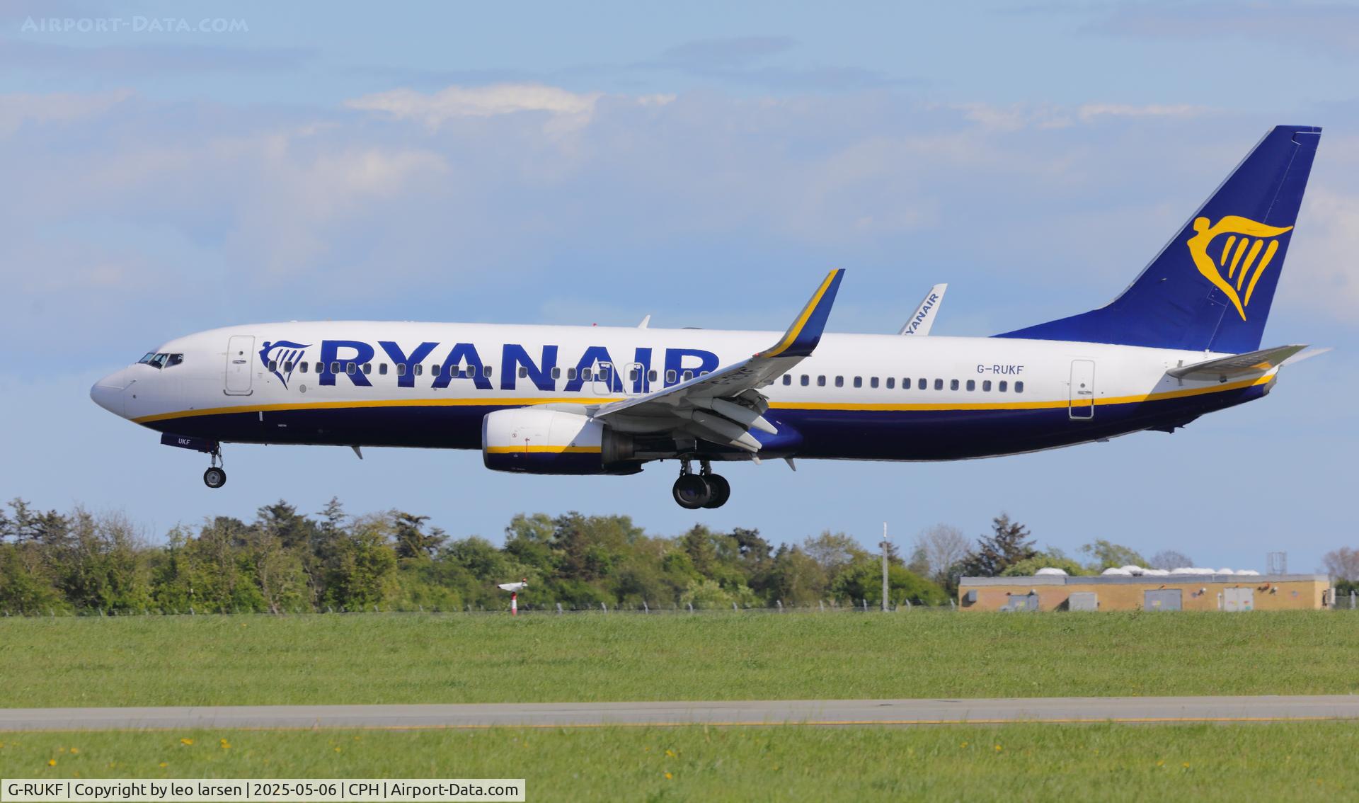 G-RUKF, 2006 Boeing 737-8AS C/N 34177, Copenhagen 6.5.2025