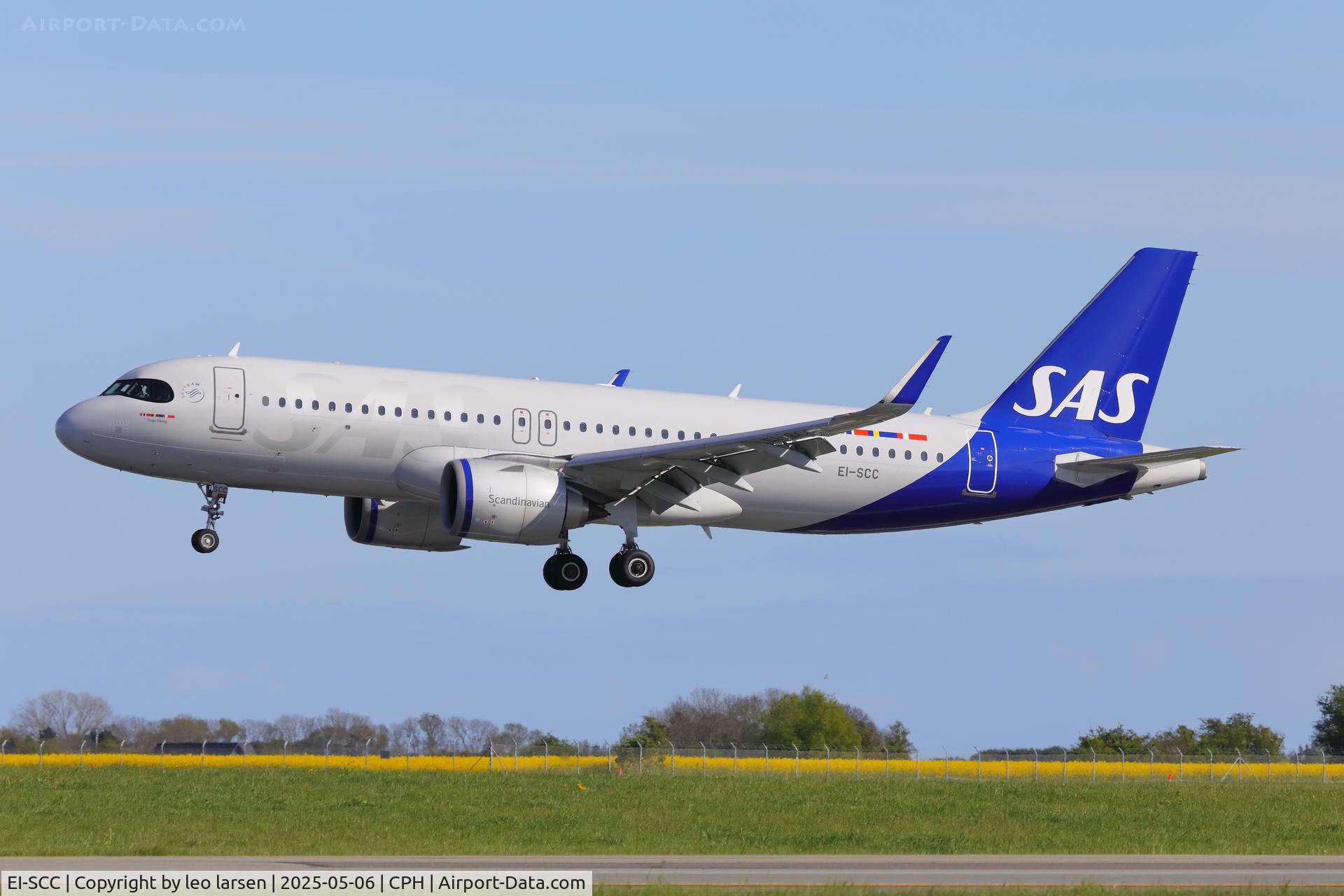 EI-SCC, 2023 Airbus A320-251N C/N 11796, Copenhagen 6.5.2025
