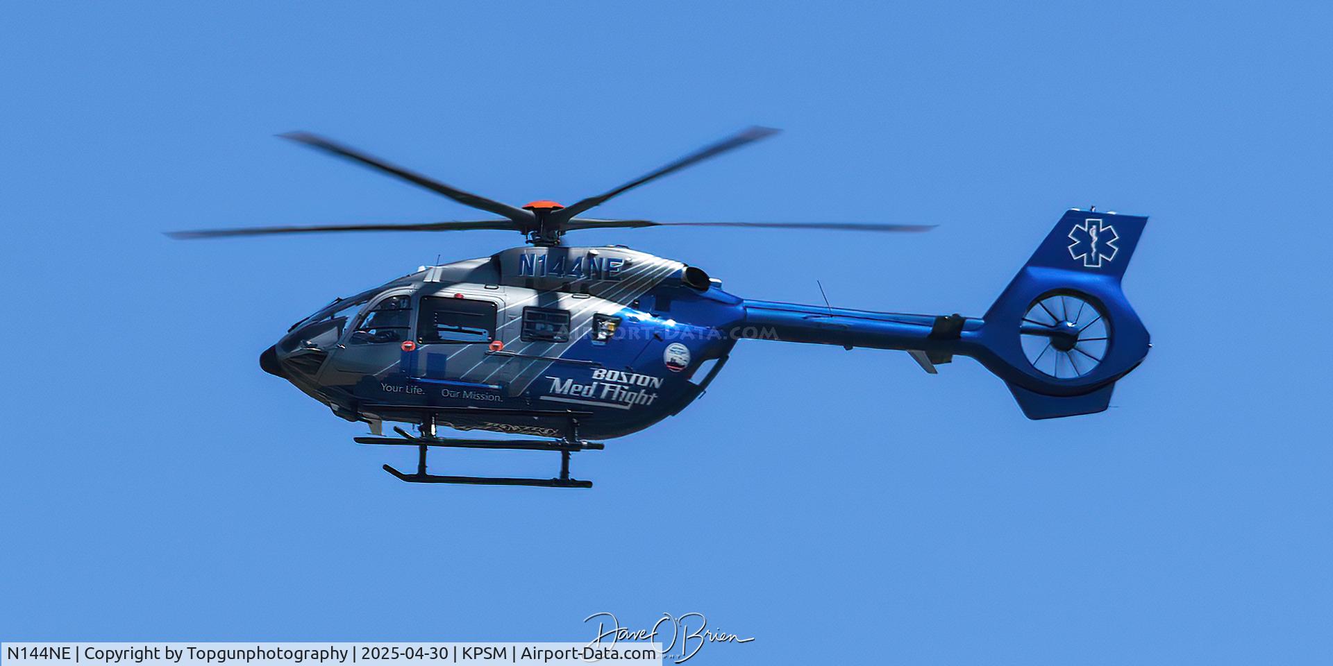N144NE, 2018 AIRBUS HELICOPTERS INC H145 D-3 C/N 20208, Medflight inbound