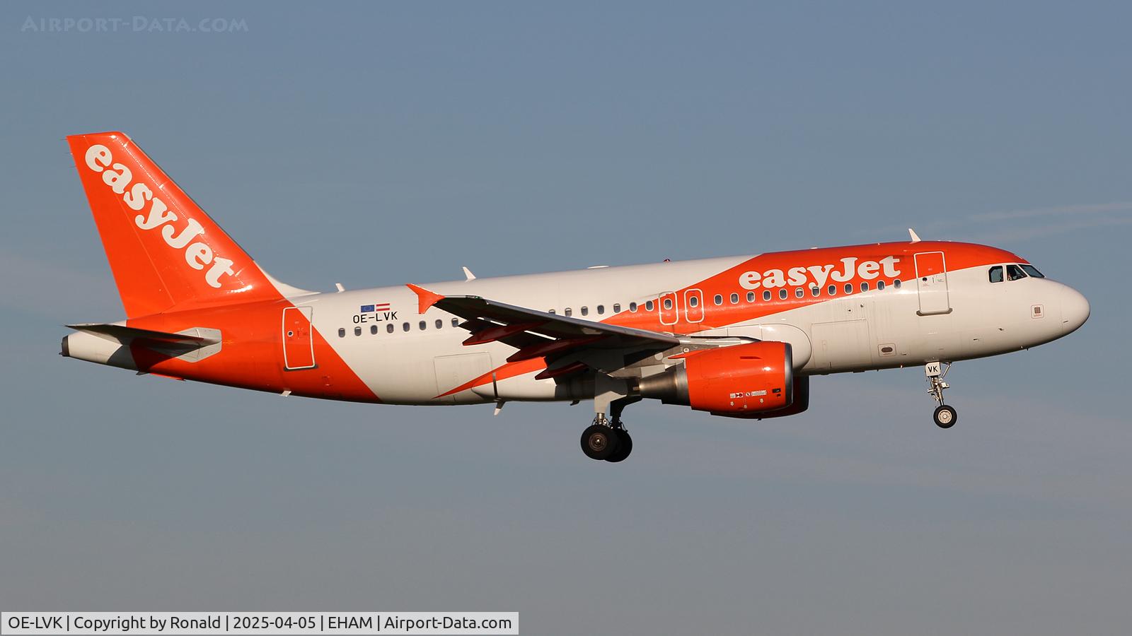 OE-LVK, 2006 Airbus A319-111 C/N 2782, at eham