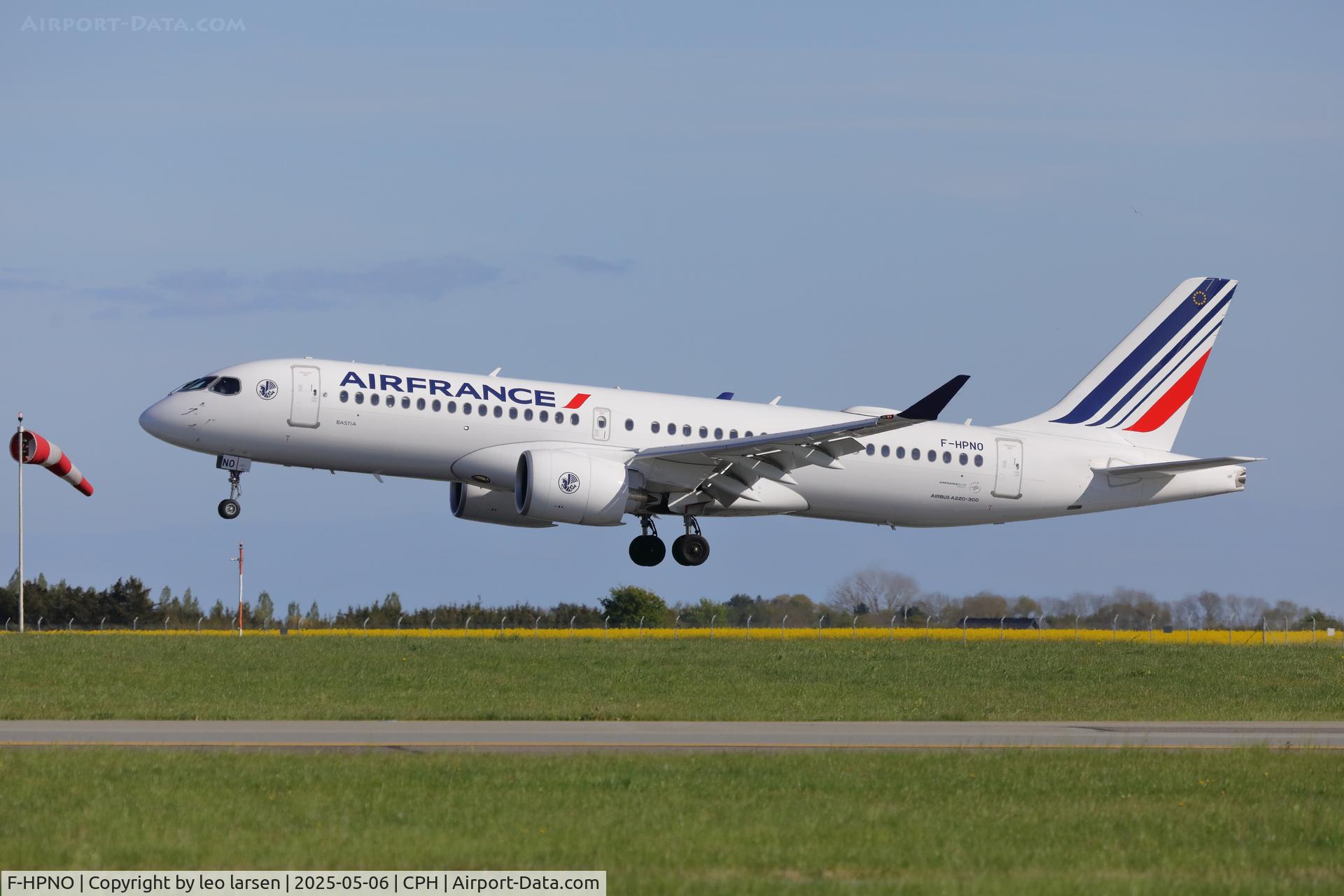 F-HPNO, 2024 Airbus Canada A220-300 C/N 55305, Copenhagen 6.5.2025