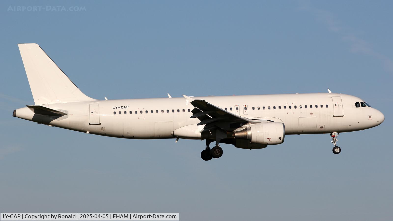 LY-CAP, 2006 Airbus A320-214 C/N 2768, at eham