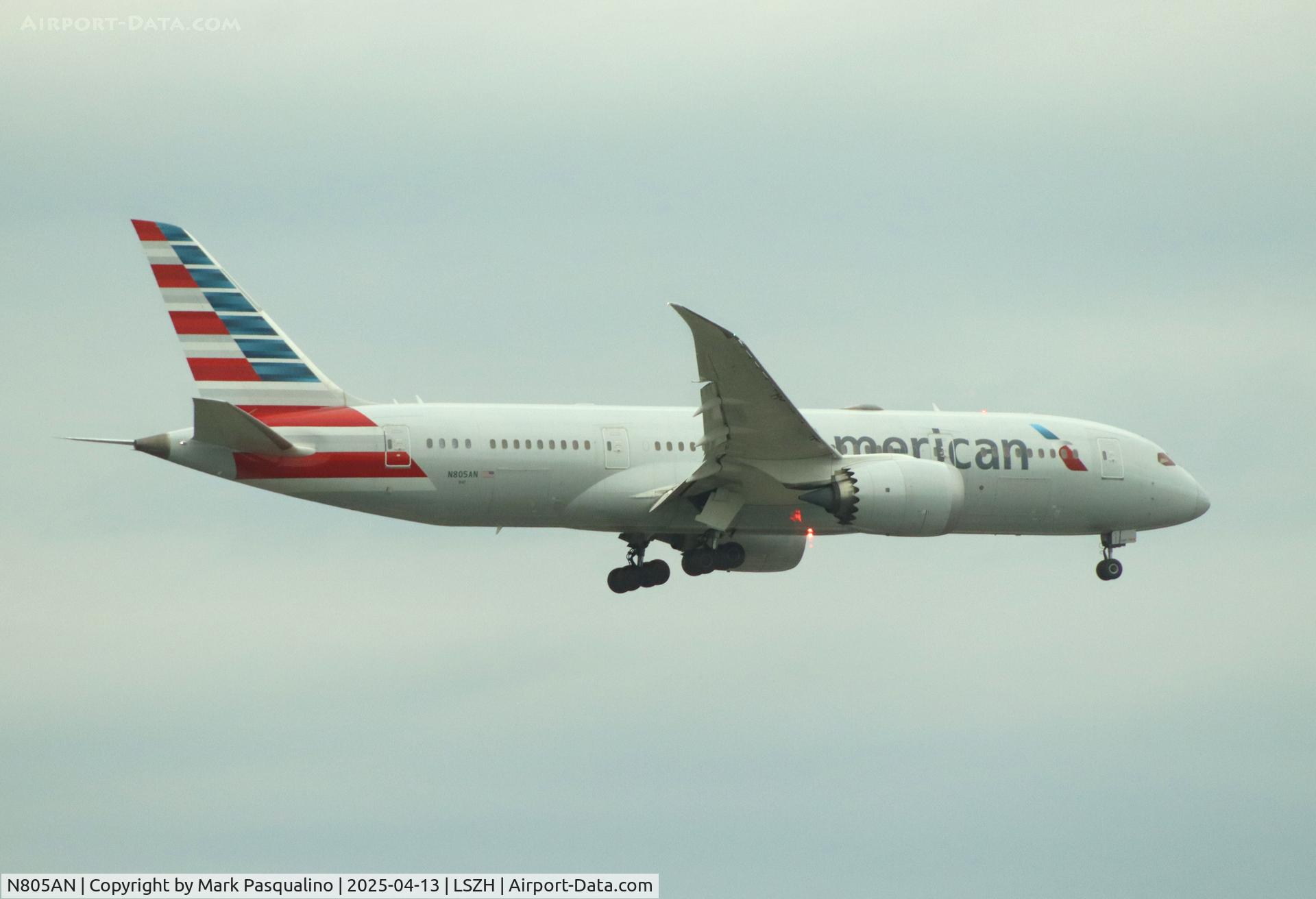 N805AN, 2015 Boeing 787-8 Dreamliner C/N 40623, Boeing 787-8 Dreamliner
