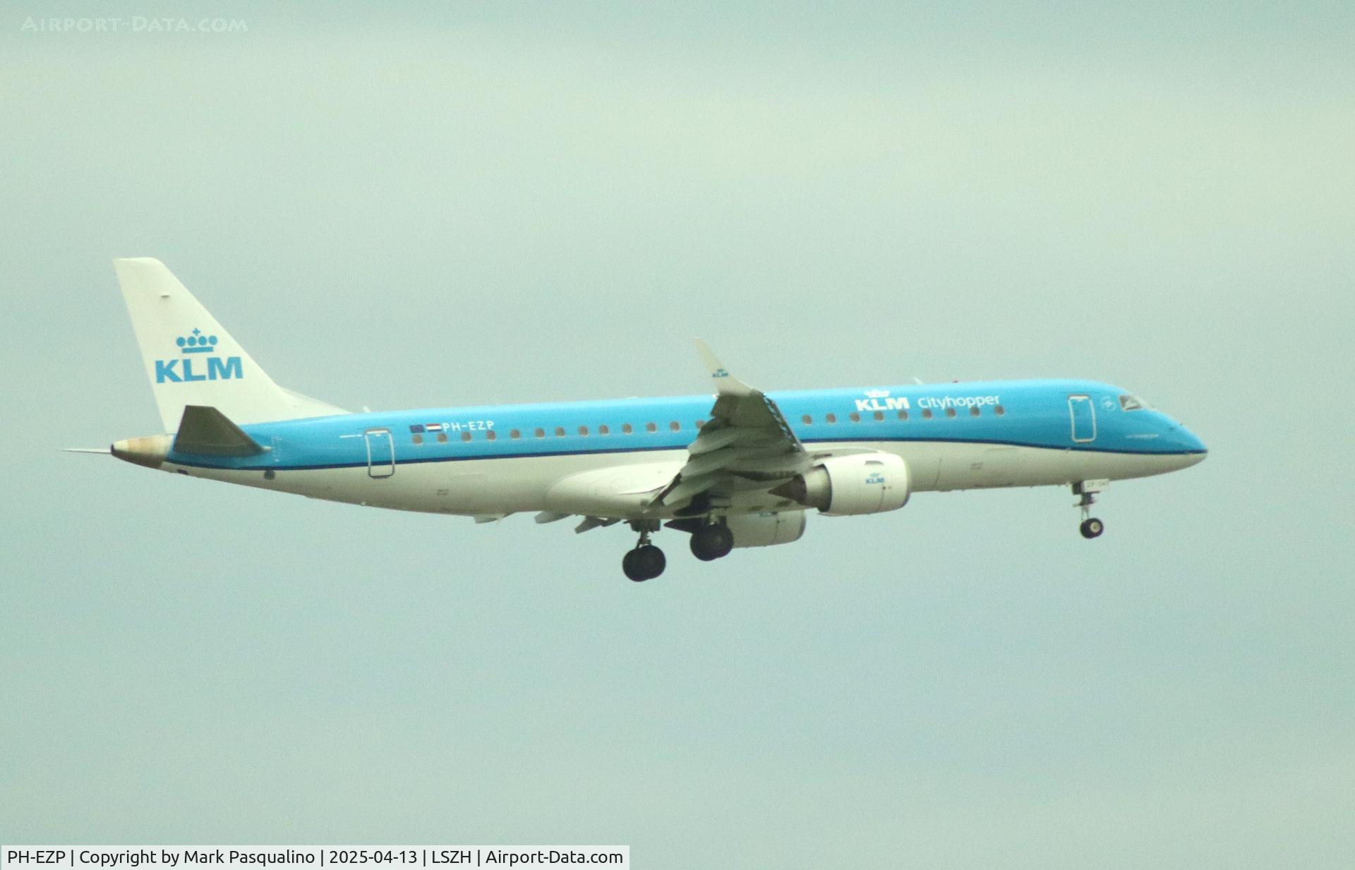 PH-EZP, 2010 Embraer 190LR (ERJ-190-100LR) C/N 19000347, ERJ-190-100LR