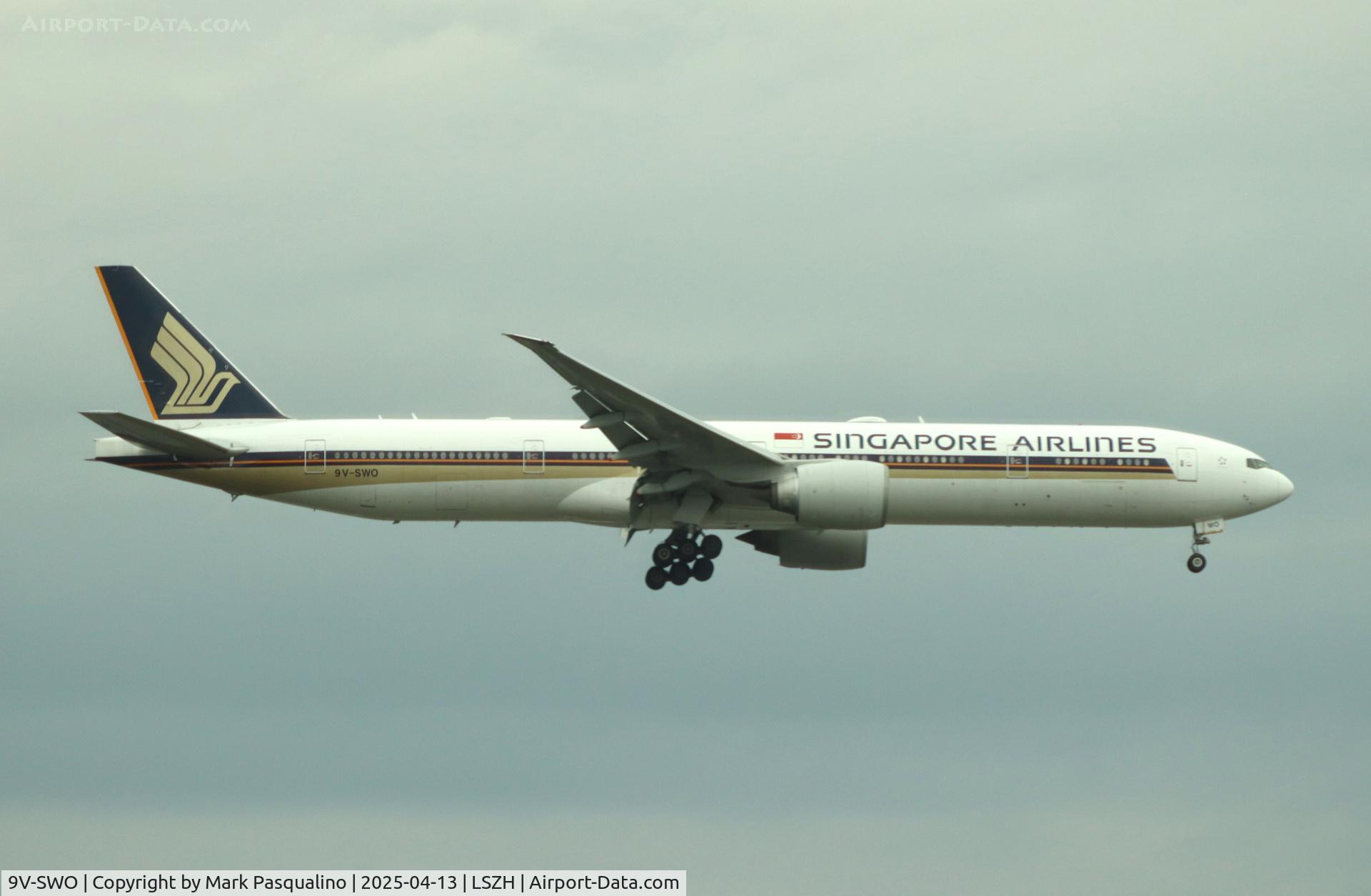 9V-SWO, 2008 Boeing 777-312/ER C/N 34580, Boeing 777-312/ER
