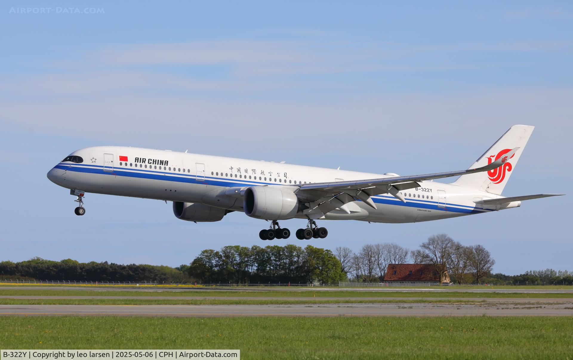 B-322Y, 2021 Airbus A350-941 C/N 474, Copenhagen 6.5.2025
