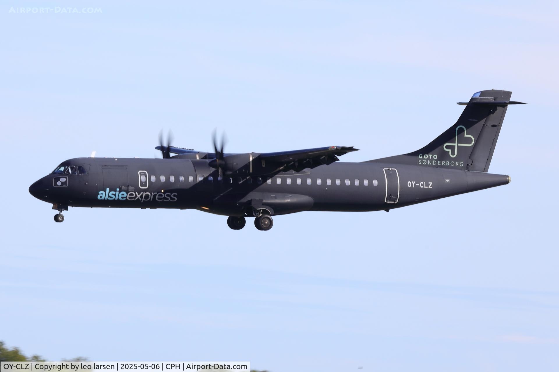 OY-CLZ, 2008 ATR 72-212A C/N 818, Copenhagen 6.5.2025