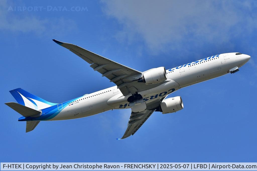 F-HTEK, 2024 Airbus A330-941N C/N 2075, Bordeaux (BOD)	Paris (ORY)	SS41