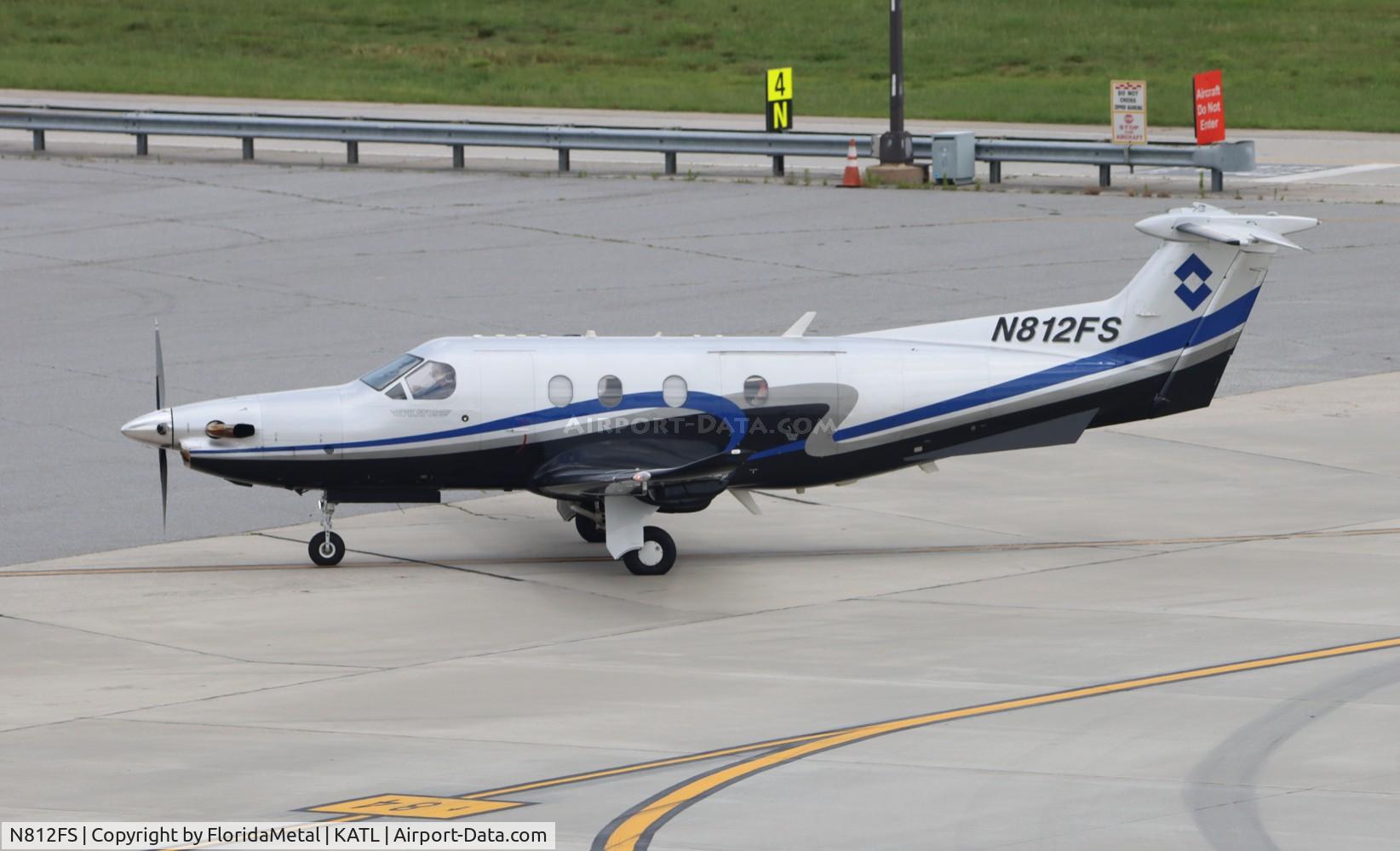 N812FS, 2008 Pilatus PC-12/47E C/N 1077, PC-12 zx eky-atl