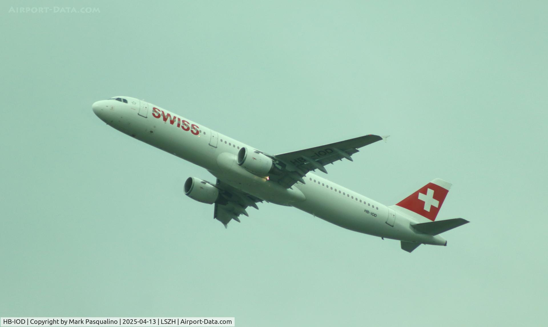 HB-IOD, 1995 Airbus A321-111 C/N 522, Airbus A321-111