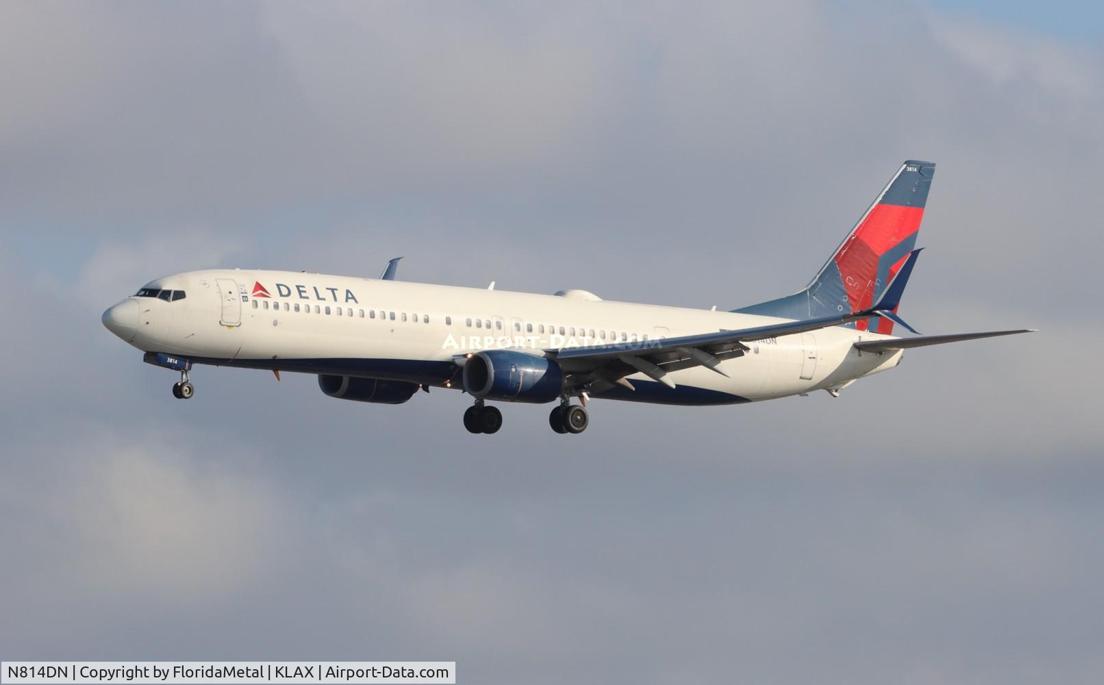 N814DN, 2014 Boeing 737-932/ER C/N 31924, DAL 739 zx slc-lax