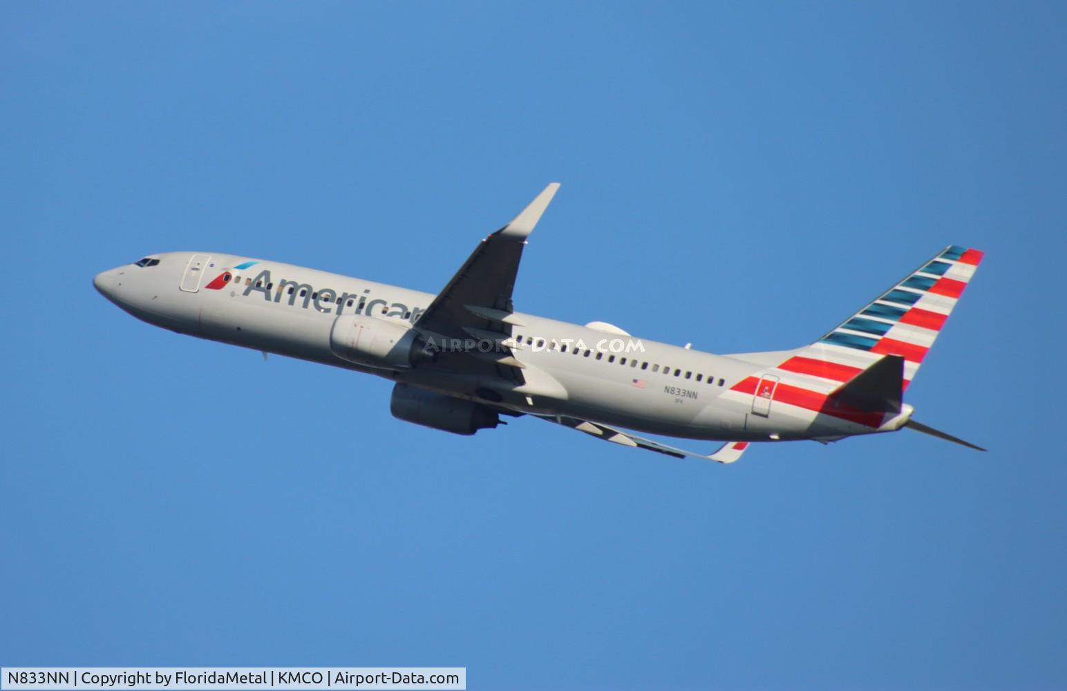N833NN, 2010 Boeing 737-823 C/N 31093, AAL 738 zx mco-dca
